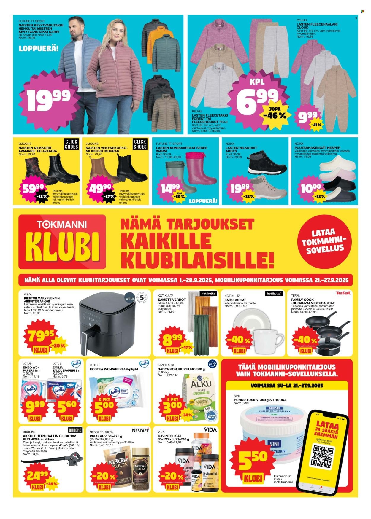 TOKMANNI tarjoukset - Tarjoussanomat (2025-09-22 - 2025-09-28)