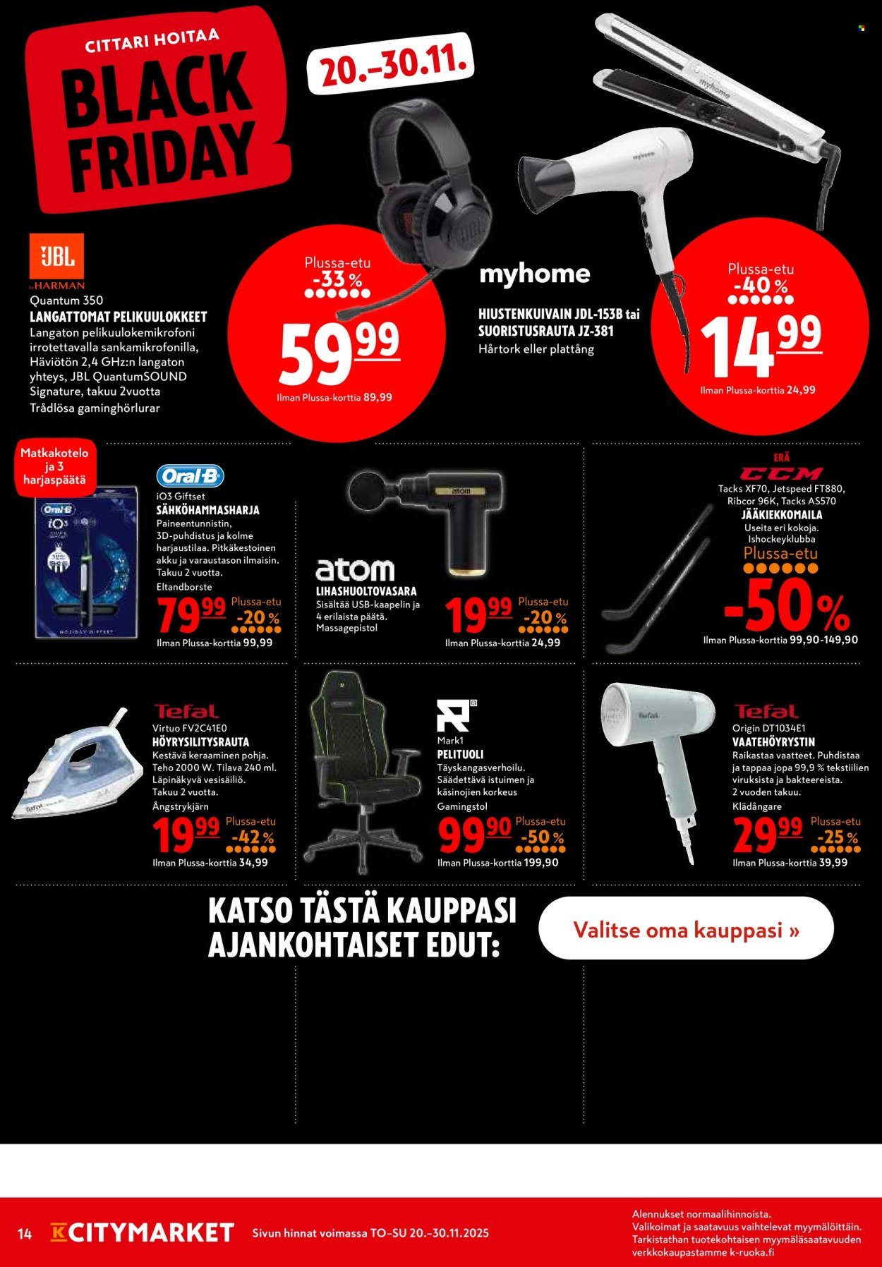 K-CITYMARKET tarjoukset - Alkaen TO 20.11.2025