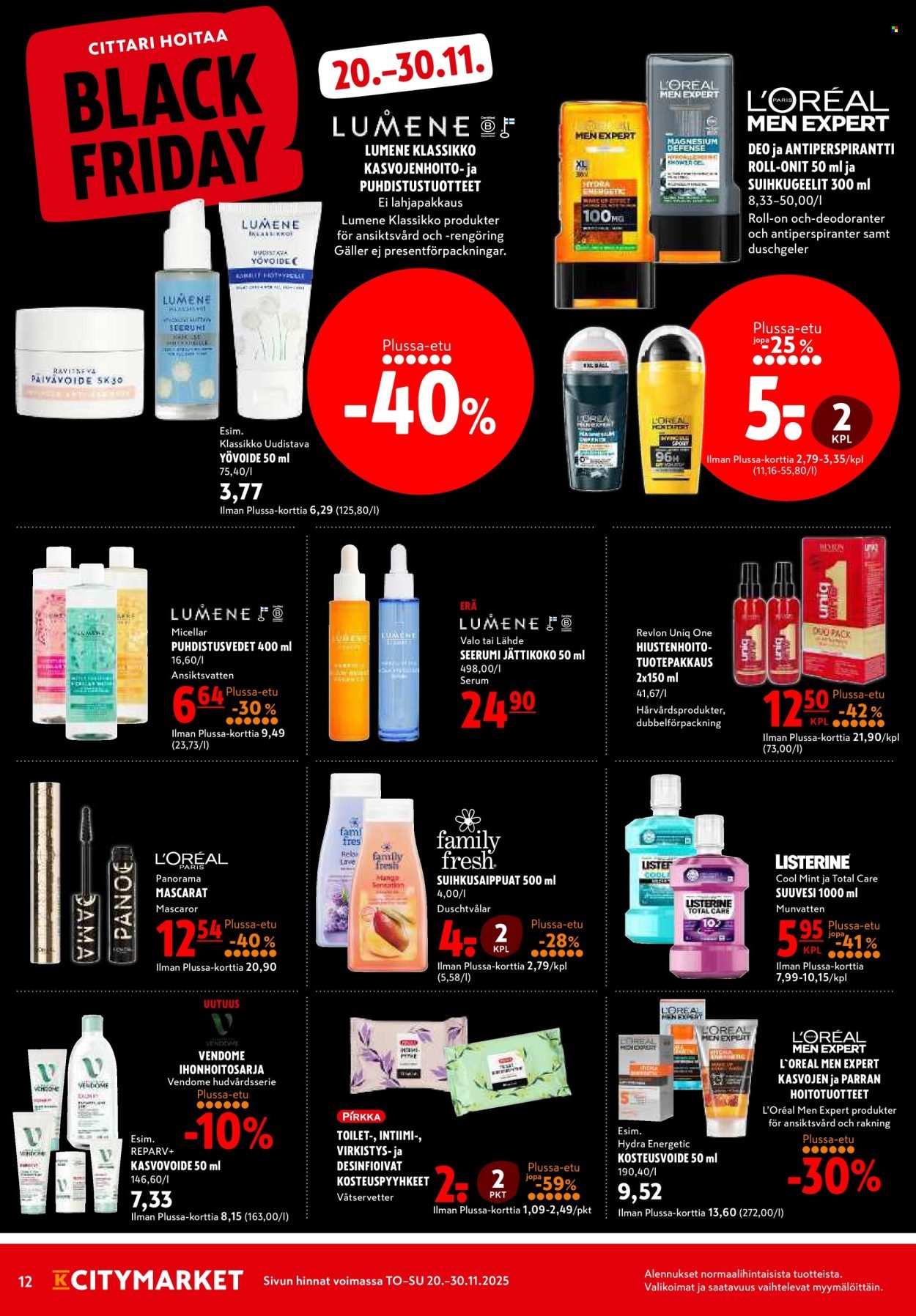 K-CITYMARKET tarjoukset - Alkaen TO 20.11.2025