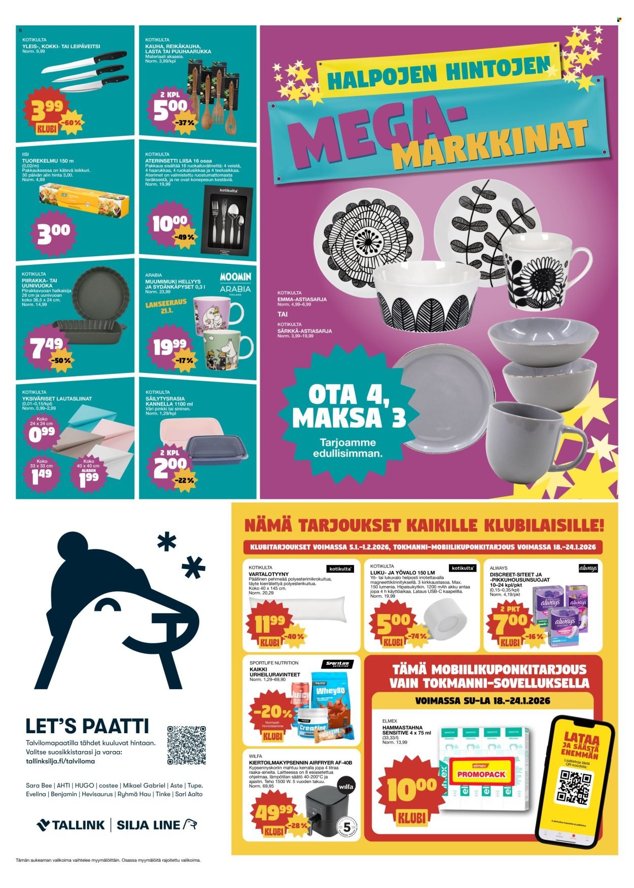 TOKMANNI tarjoukset - Tarjoussanomat