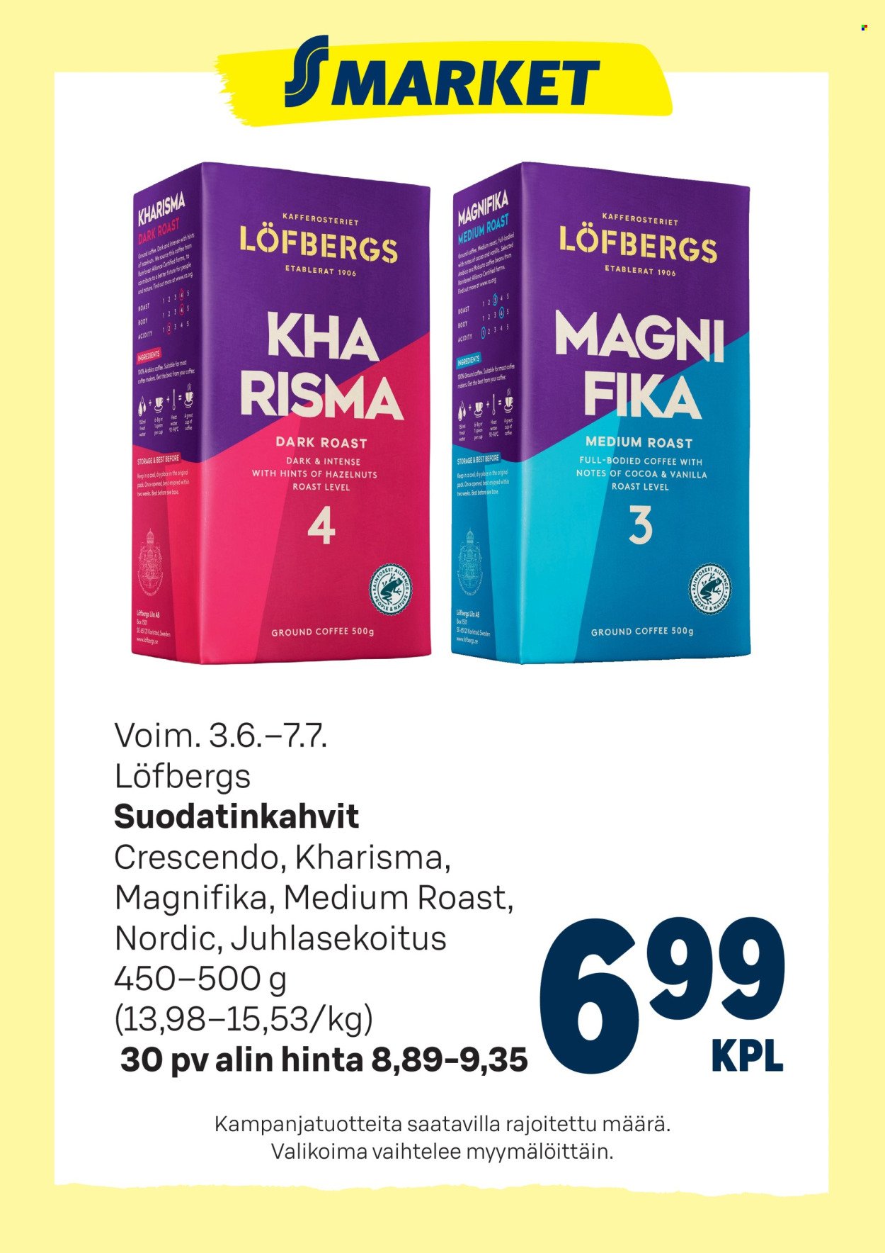 S-MARKET tarjoukset - Löfbergs