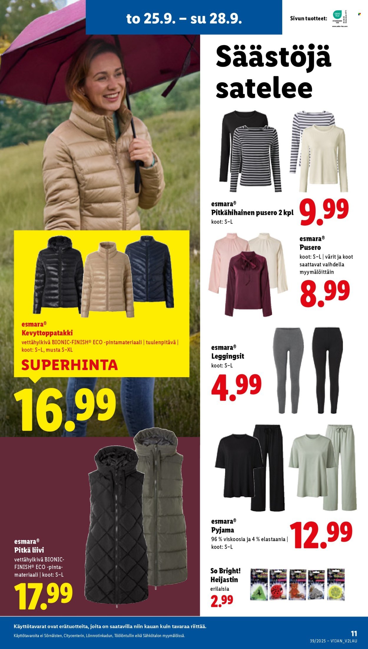 LIDL tarjoukset - Alkaen TO 25.9.2025 (2025-09-25 - 2025-10-01)