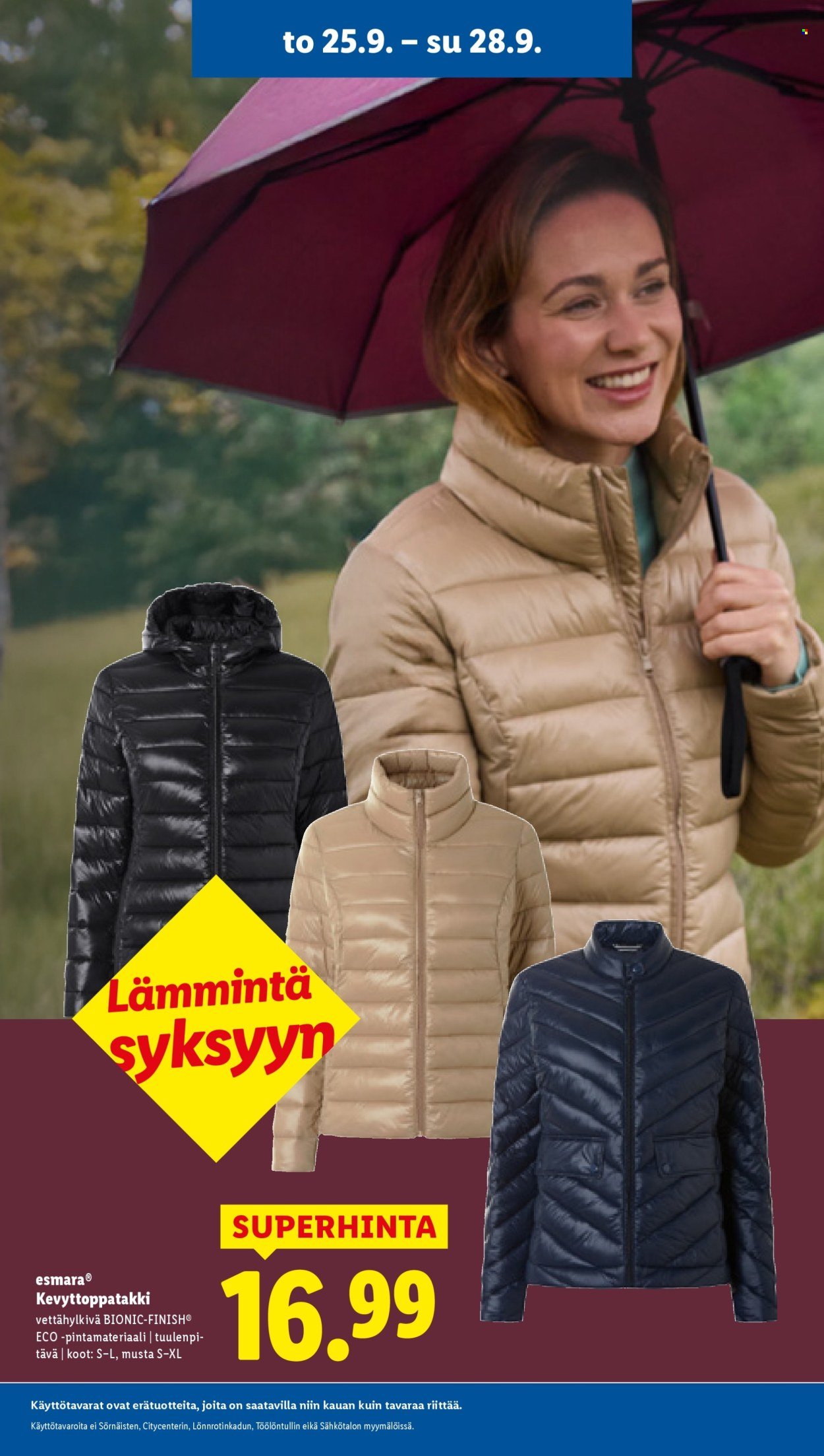 LIDL tarjoukset - Alkaen TO 25.9.2025 (2025-09-25 - 2025-10-01)