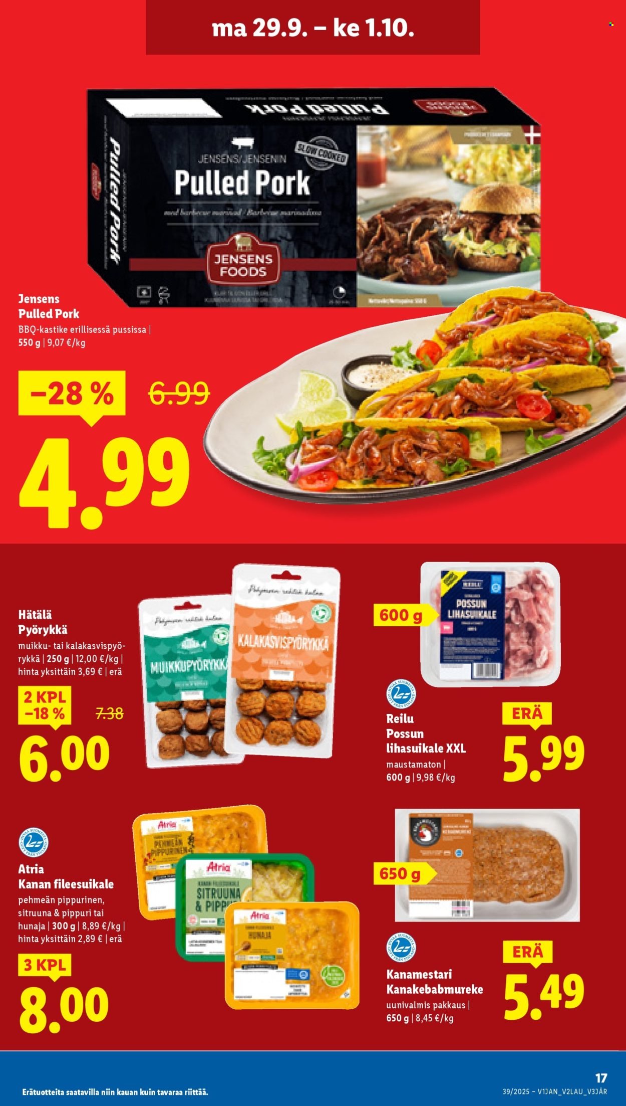 LIDL tarjoukset - Alkaen TO 25.9.2025 (2025-09-25 - 2025-10-01)