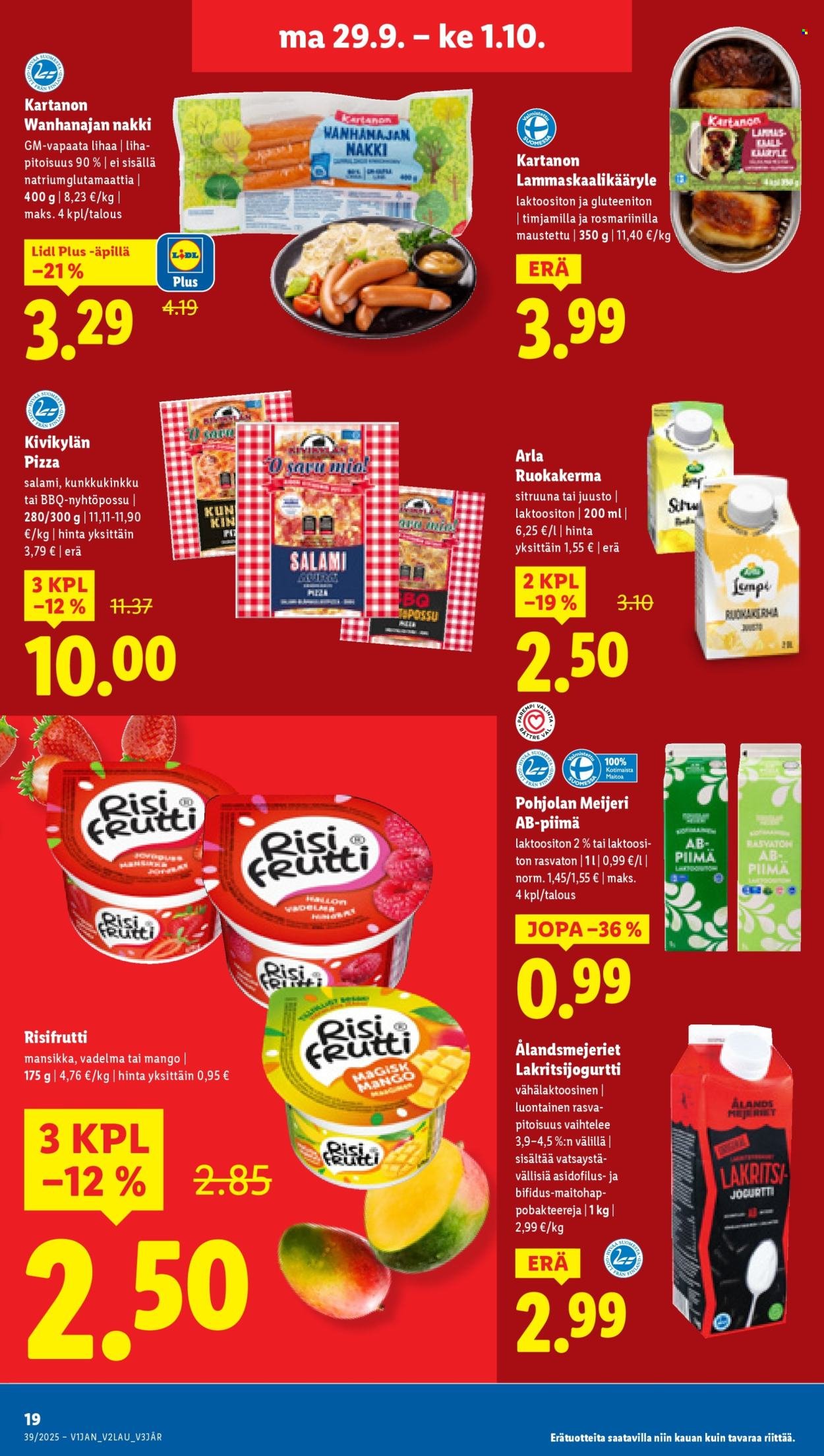 LIDL tarjoukset - Alkaen TO 25.9.2025 (2025-09-25 - 2025-10-01)