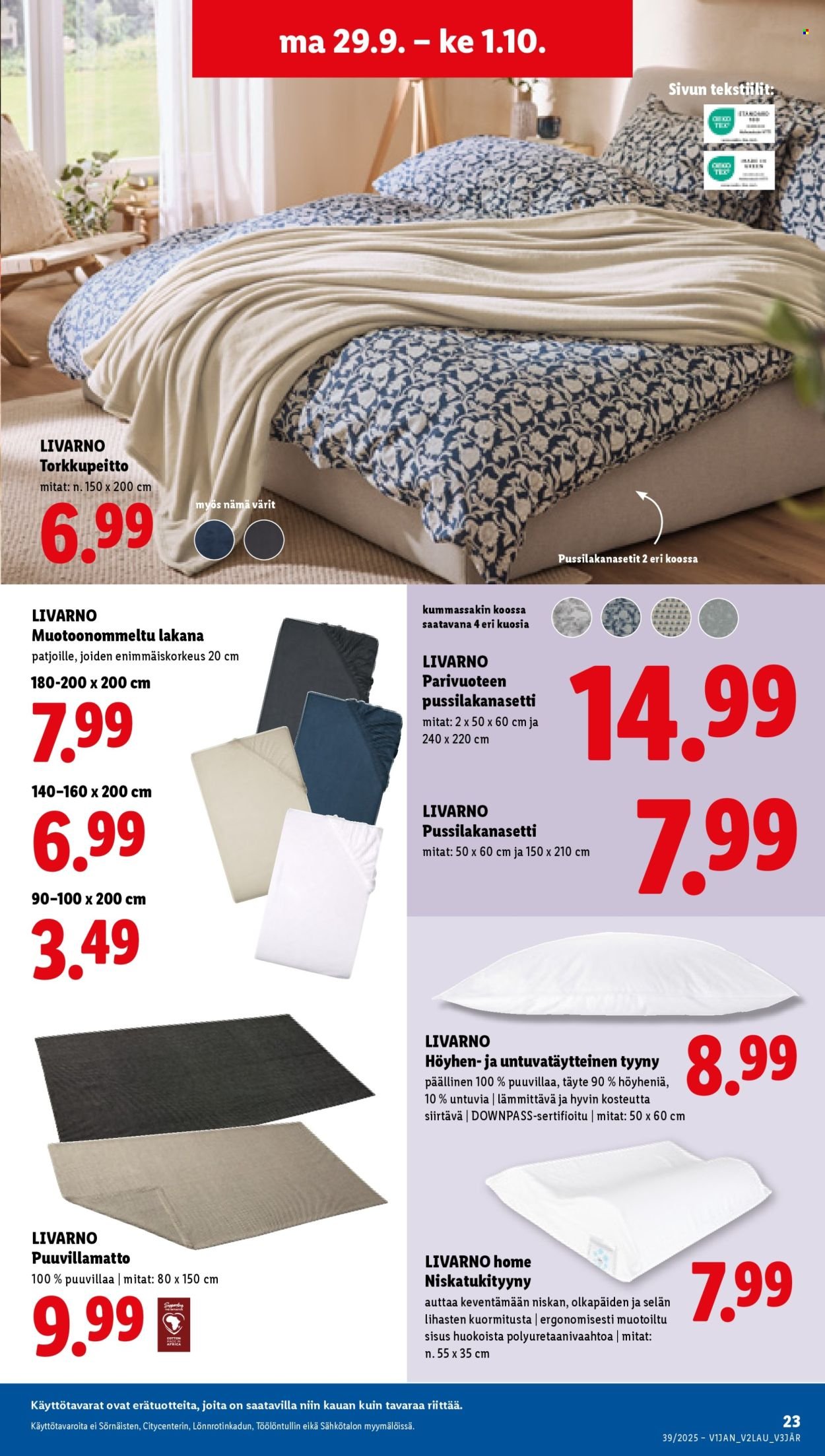LIDL tarjoukset - Alkaen TO 25.9.2025 (2025-09-25 - 2025-10-01)