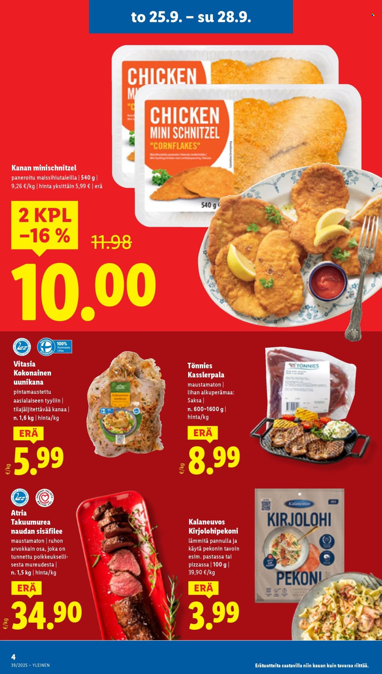 LIDL tarjoukset - Alkaen TO 25.9.2025 (2025-09-25 - 2025-10-01)