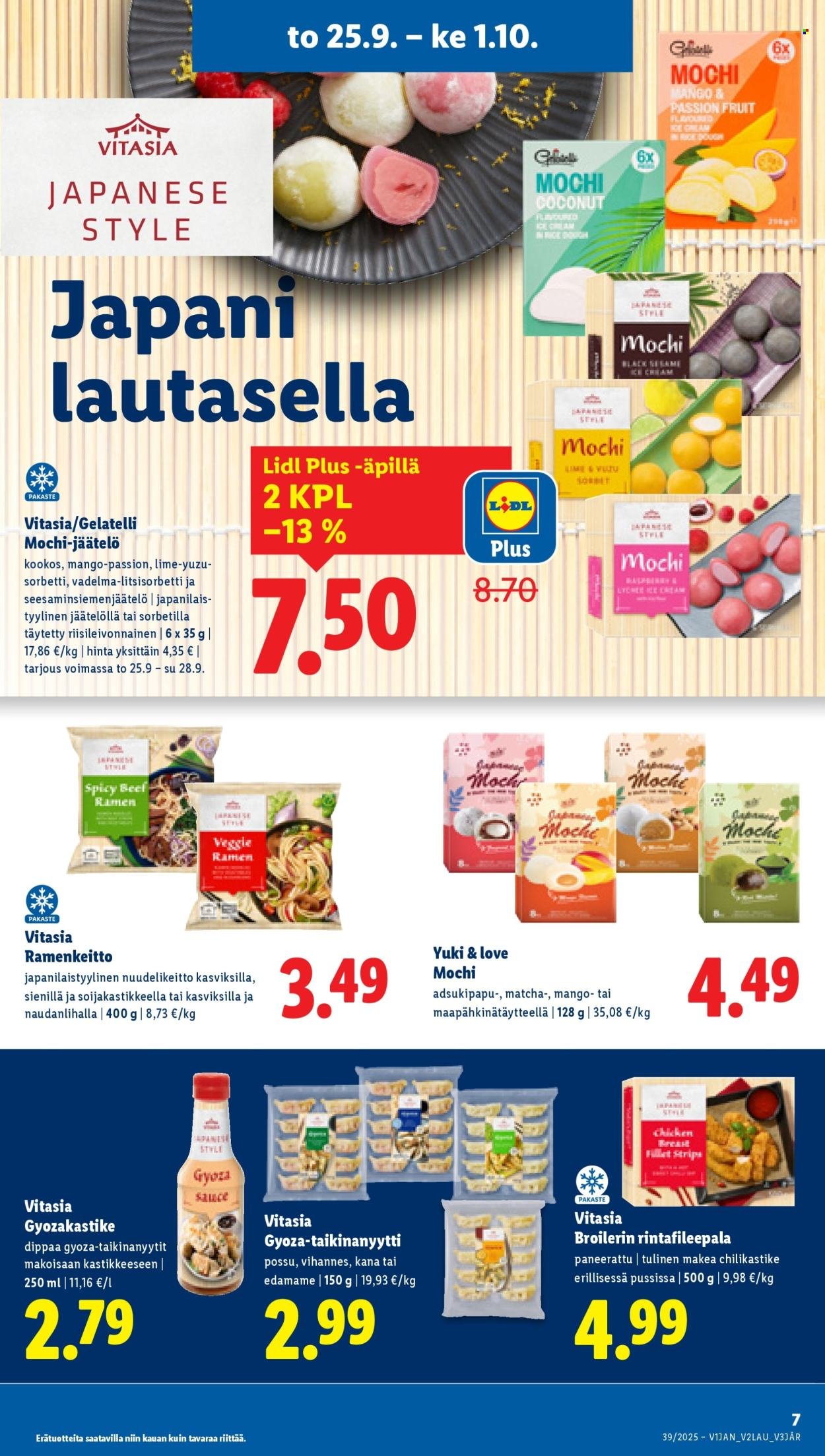 LIDL tarjoukset - Alkaen TO 25.9.2025 (2025-09-25 - 2025-10-01)