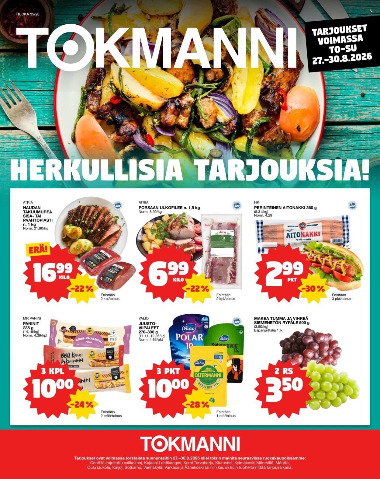 TOKMANNI tarjoukset - Ruokasanomat