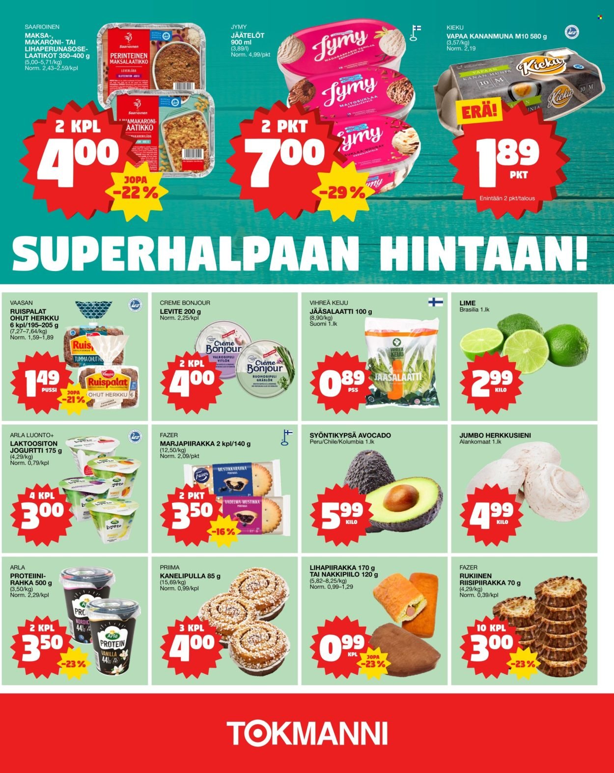 TOKMANNI tarjoukset - Ruokasanomat