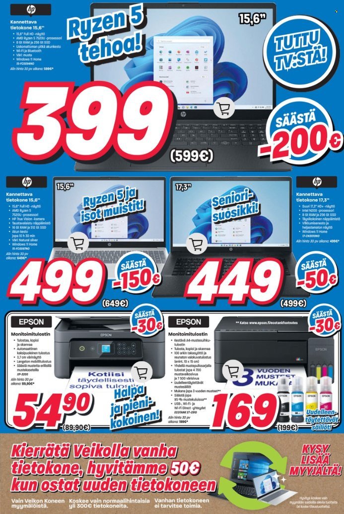 VEIKON KONE tarjoukset - Alkaen MA 19.10.2026