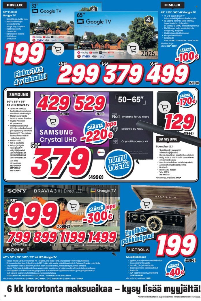 VEIKON KONE tarjoukset - Alkaen MA 19.10.2026