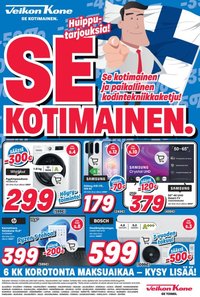 VEIKON KONE tarjoukset - Alkaen MA 19.10.2026