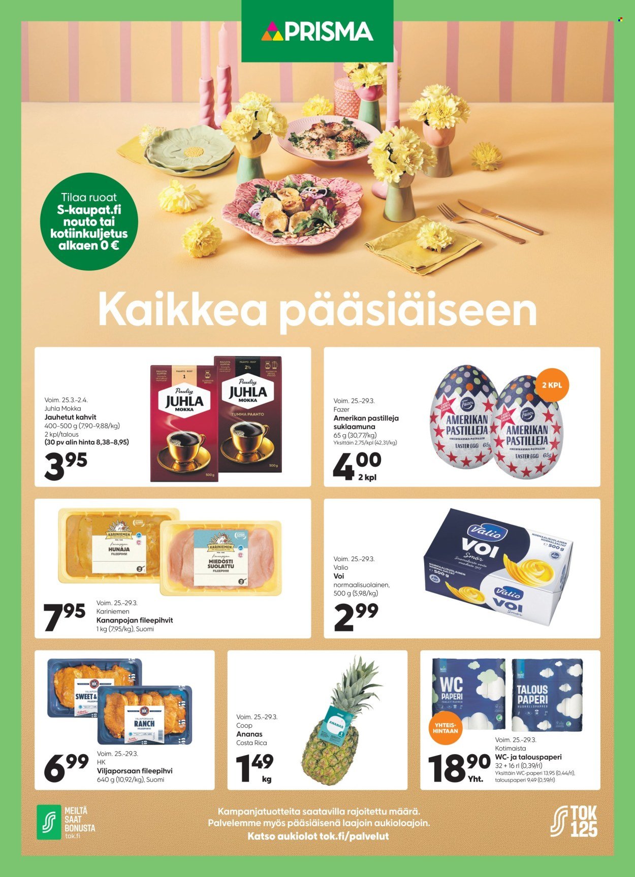 PRISMA tarjoukset - Alkaen KE 25.3.2026