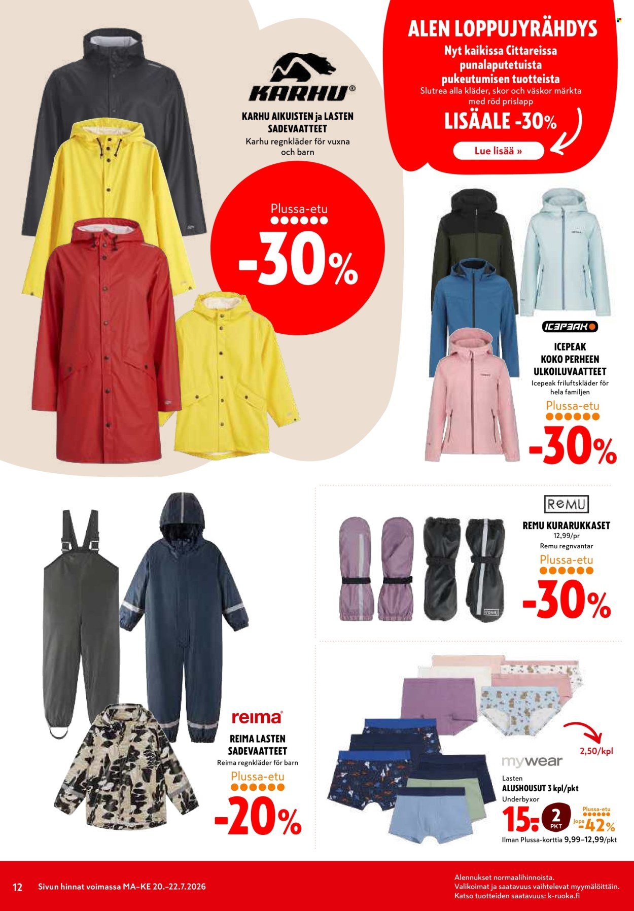 K-CITYMARKET tarjoukset - Alkaen MA 20.7.2026