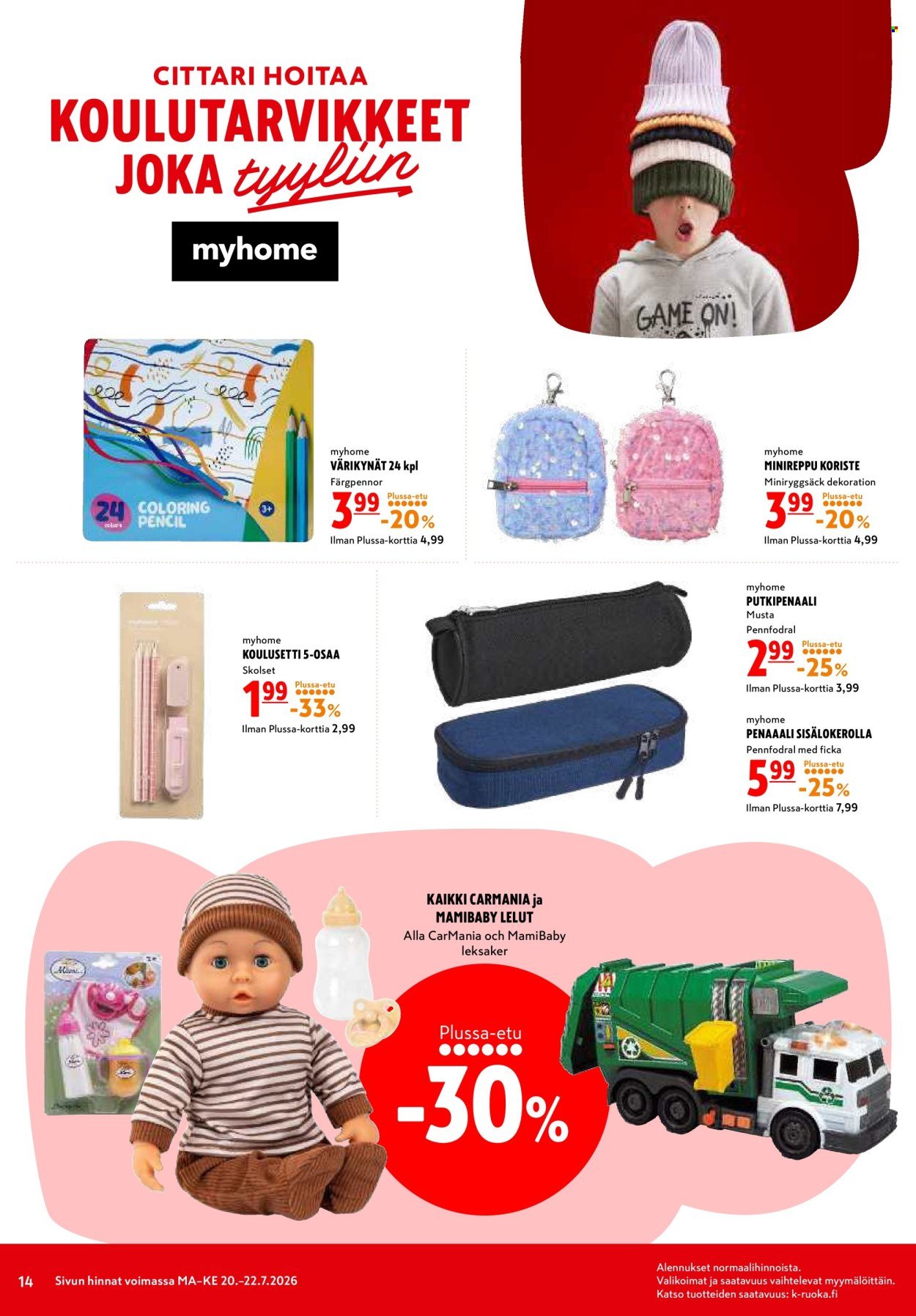 K-CITYMARKET tarjoukset - Alkaen MA 20.7.2026