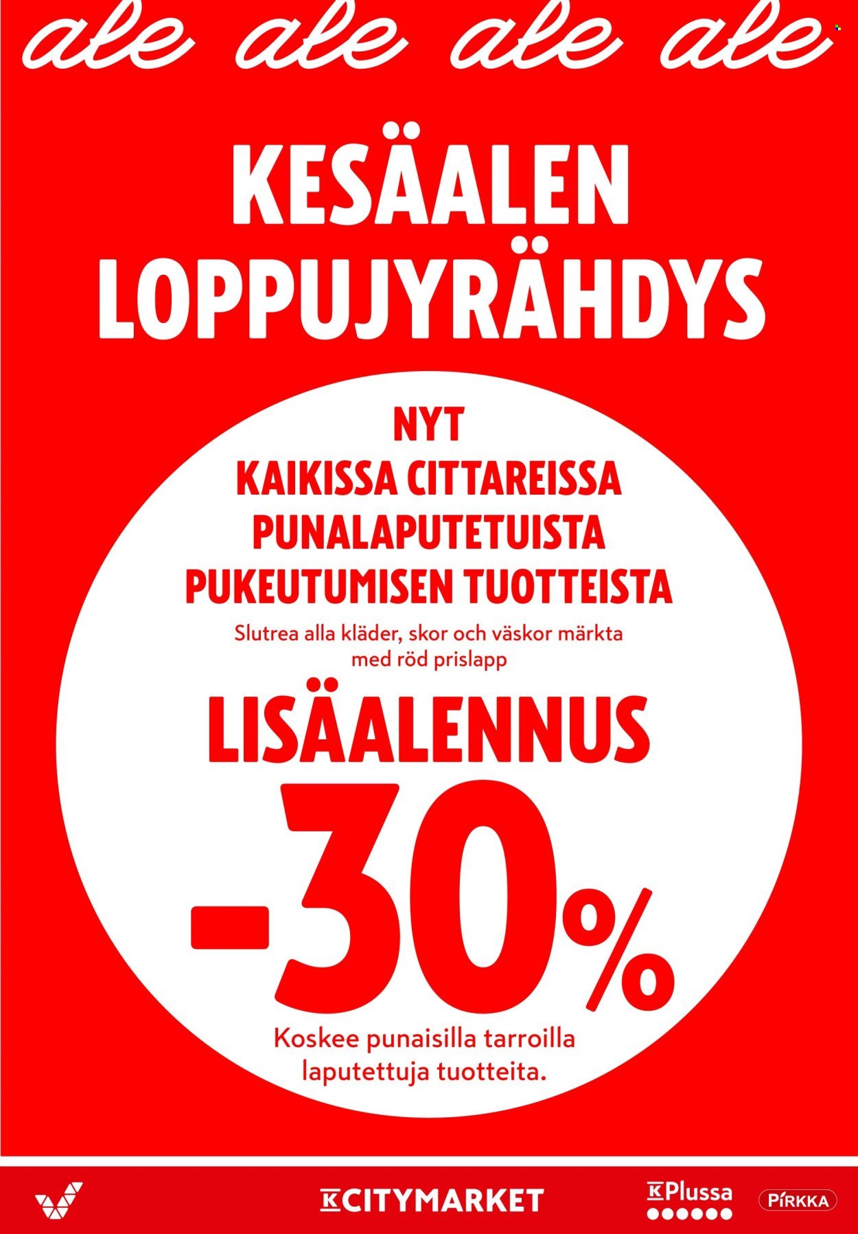 K-CITYMARKET tarjoukset - Alkaen MA 20.7.2026