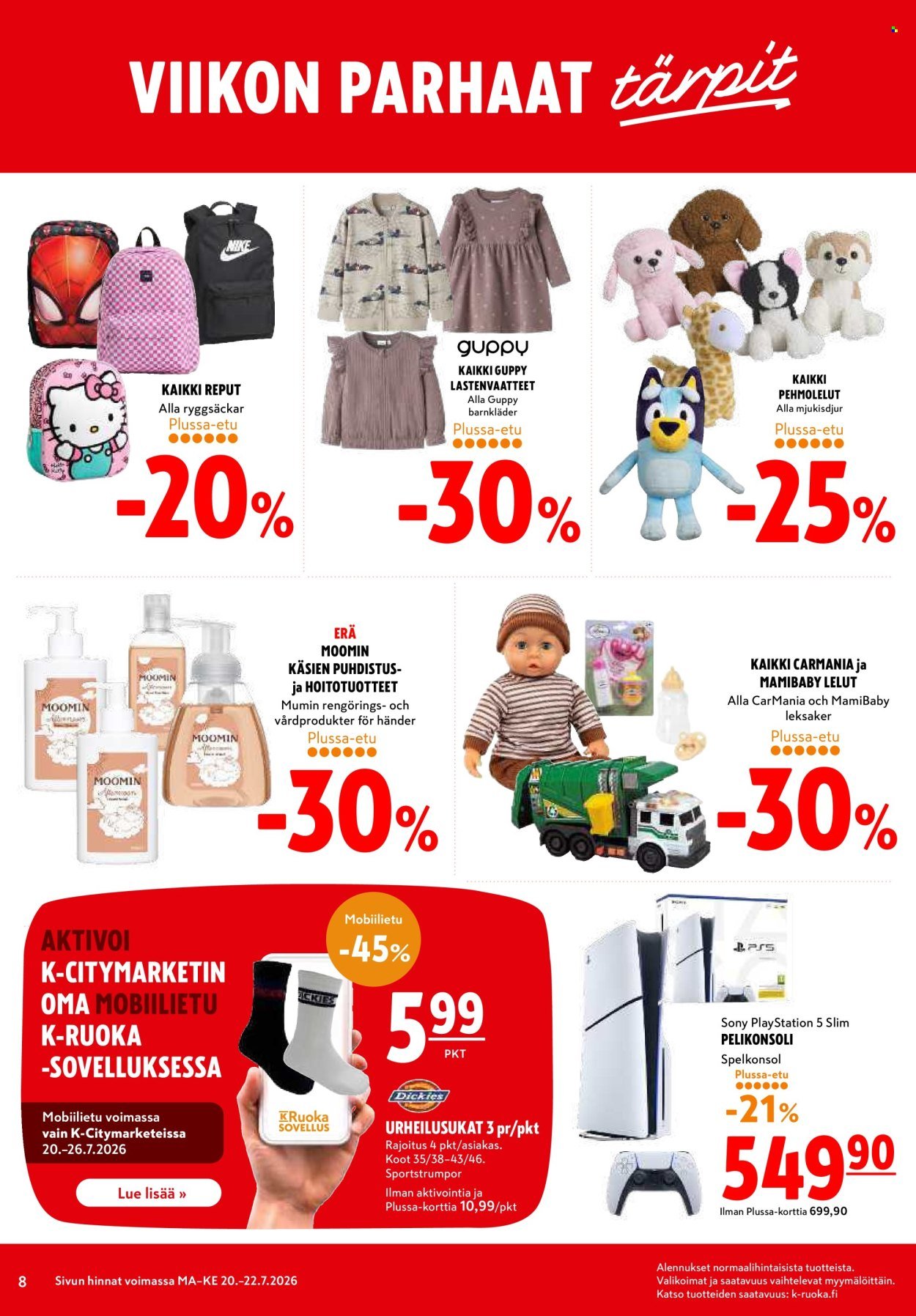 K-CITYMARKET tarjoukset - Alkaen MA 20.7.2026