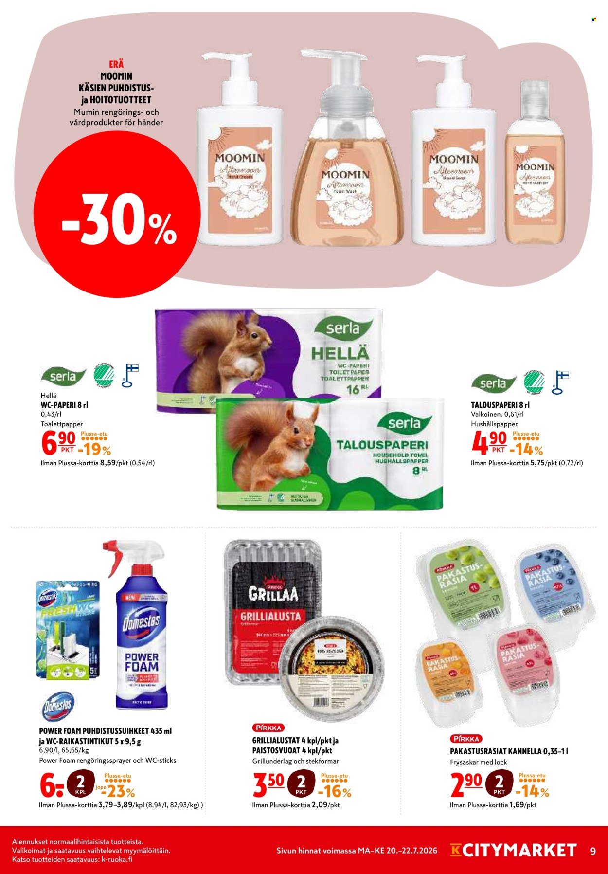 K-CITYMARKET tarjoukset - Alkaen MA 20.7.2026