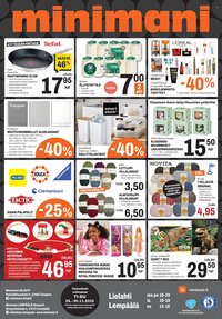 MINIMANI tarjoukset - Alkaen TI 25.11.2025