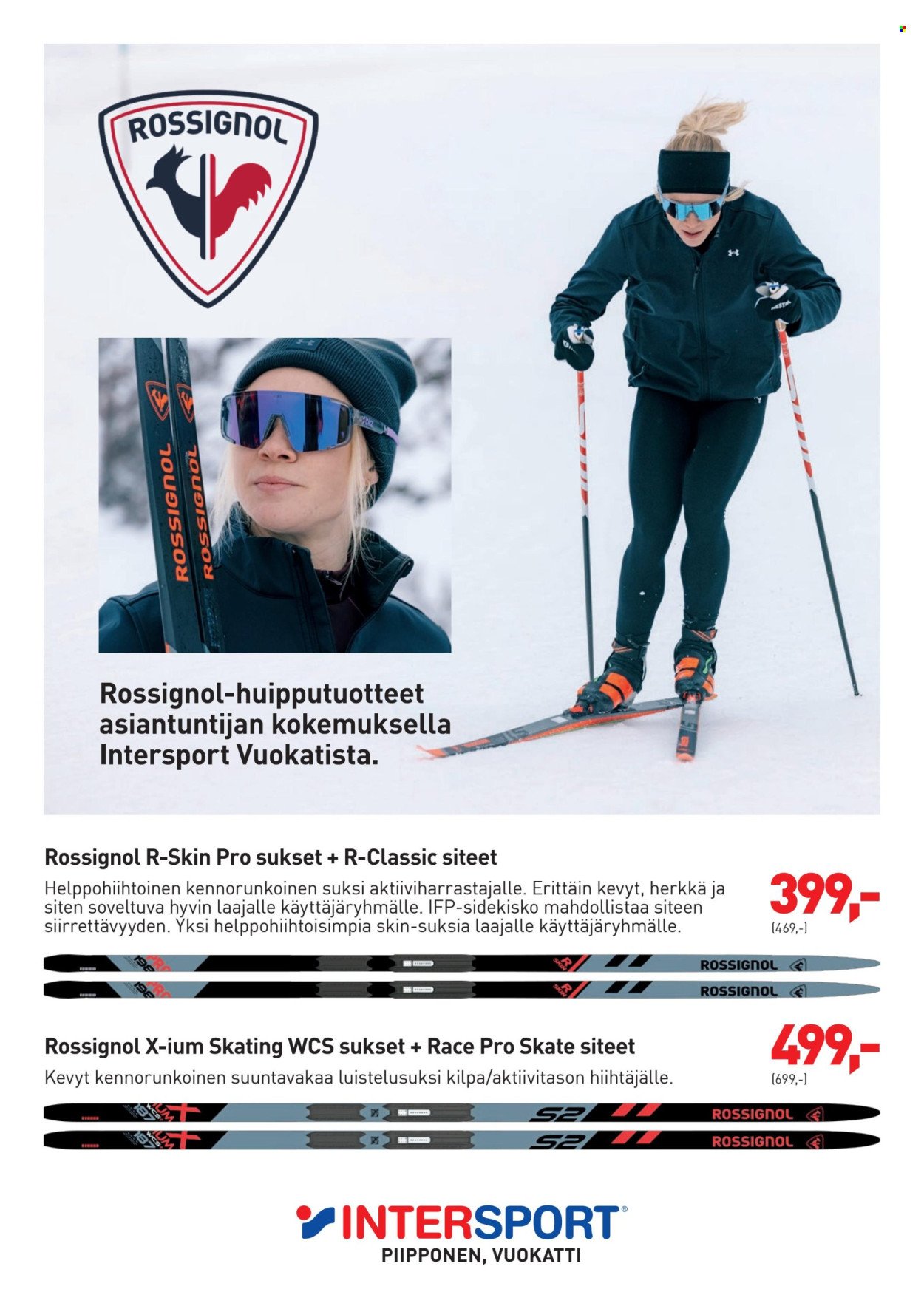 INTERSPORT tarjoukset - Piipposen maastohiihtokuvasto
