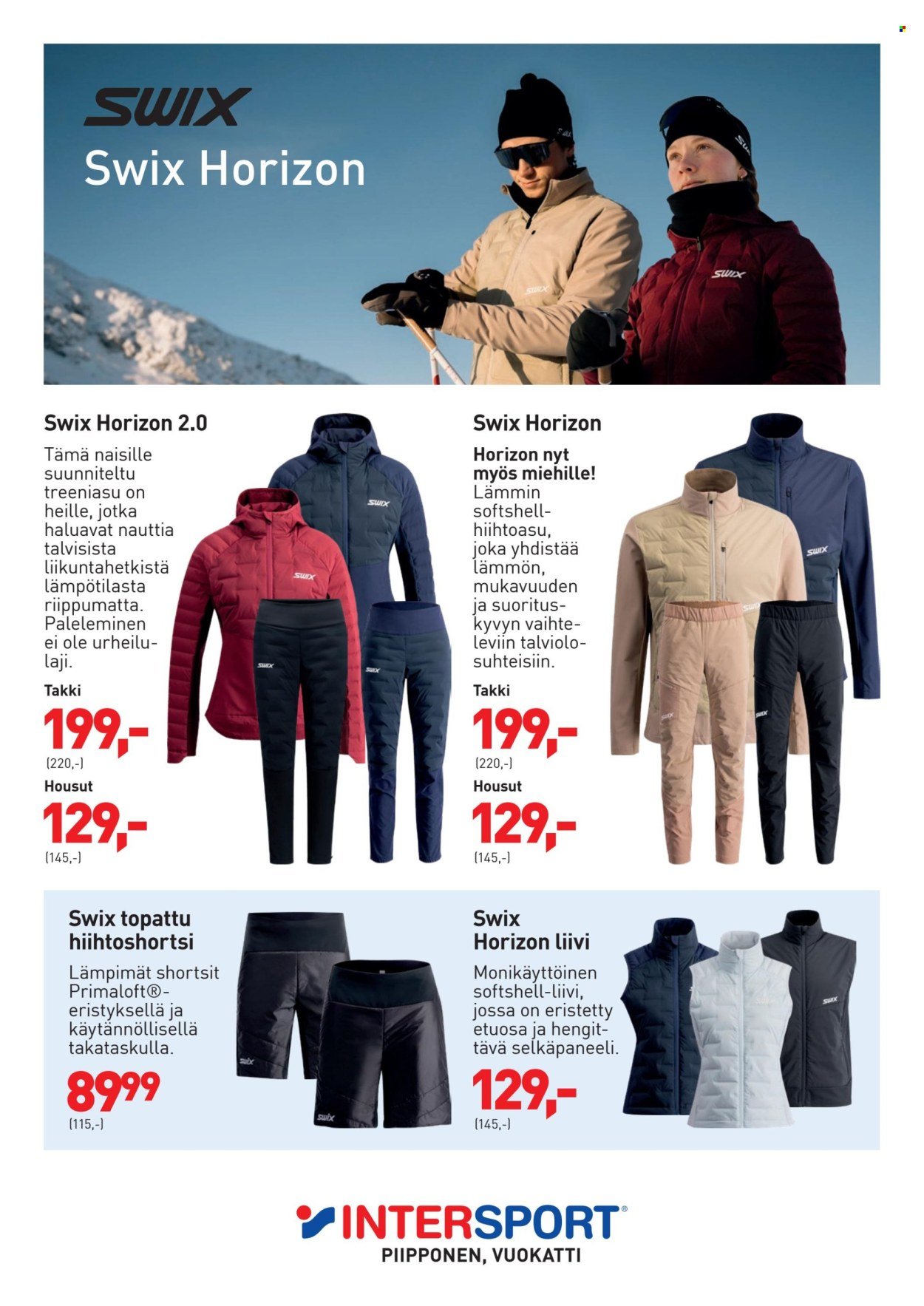 INTERSPORT tarjoukset - Piipposen maastohiihtokuvasto