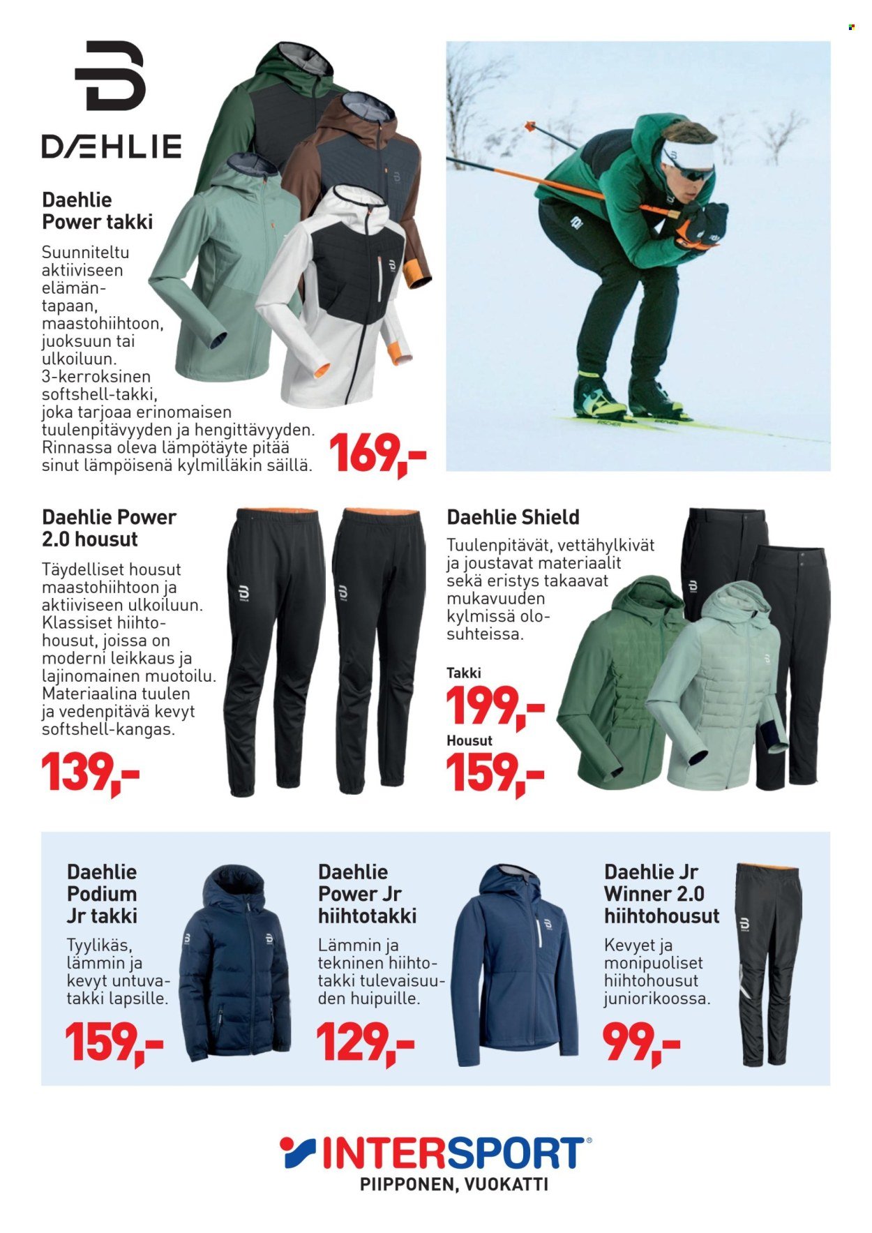 INTERSPORT tarjoukset - Piipposen maastohiihtokuvasto