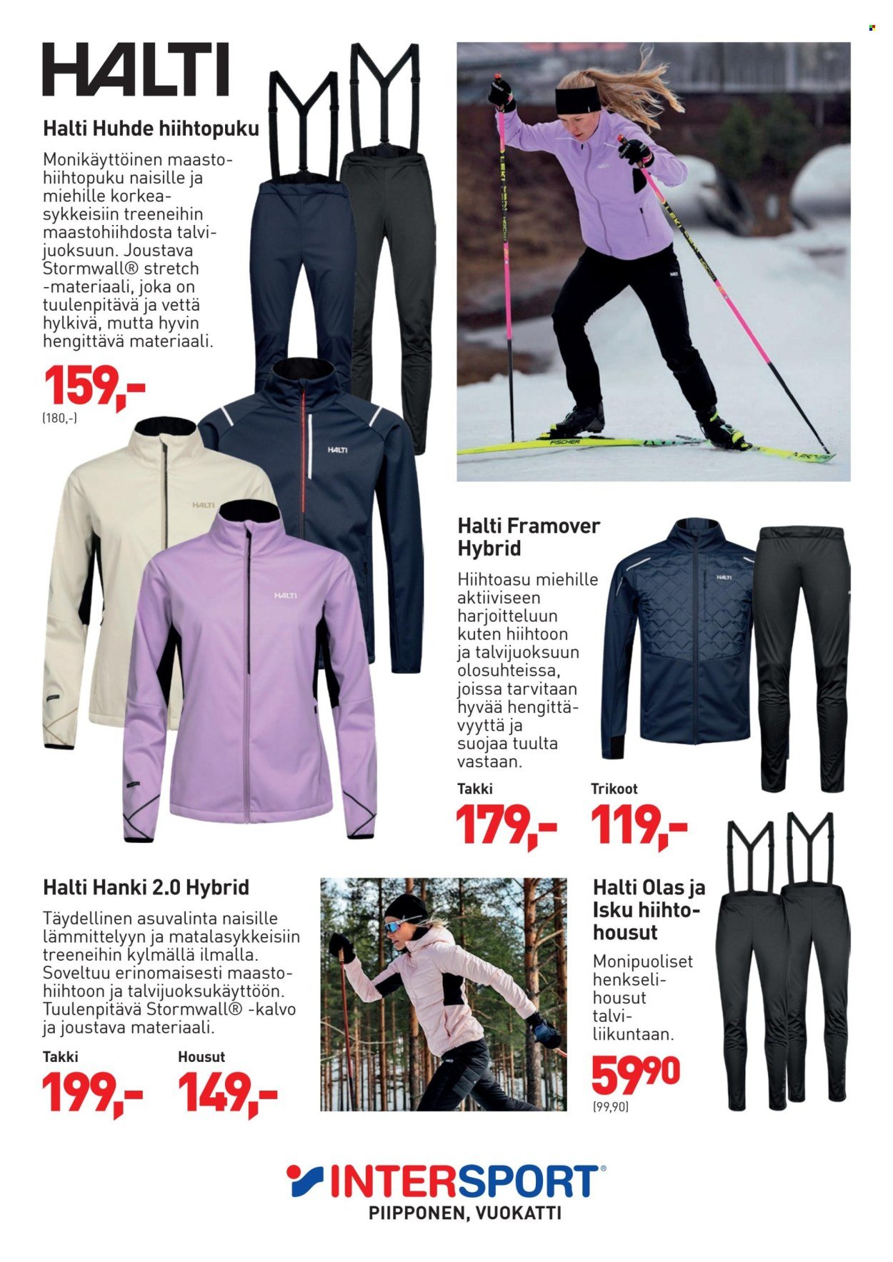 INTERSPORT tarjoukset - Piipposen maastohiihtokuvasto