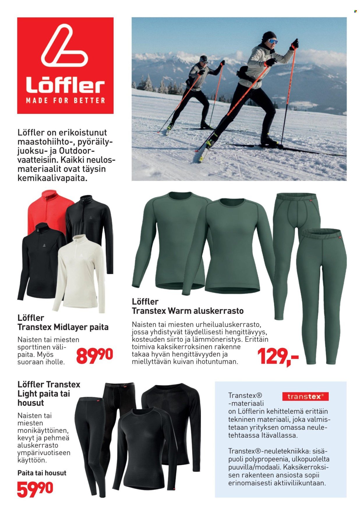 INTERSPORT tarjoukset - Piipposen maastohiihtokuvasto