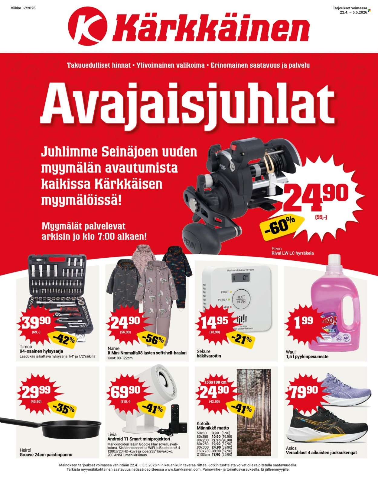 KÄRKKÄINEN tarjoukset - Viimeisin julkaisu # 17 Huhtikuu 2026