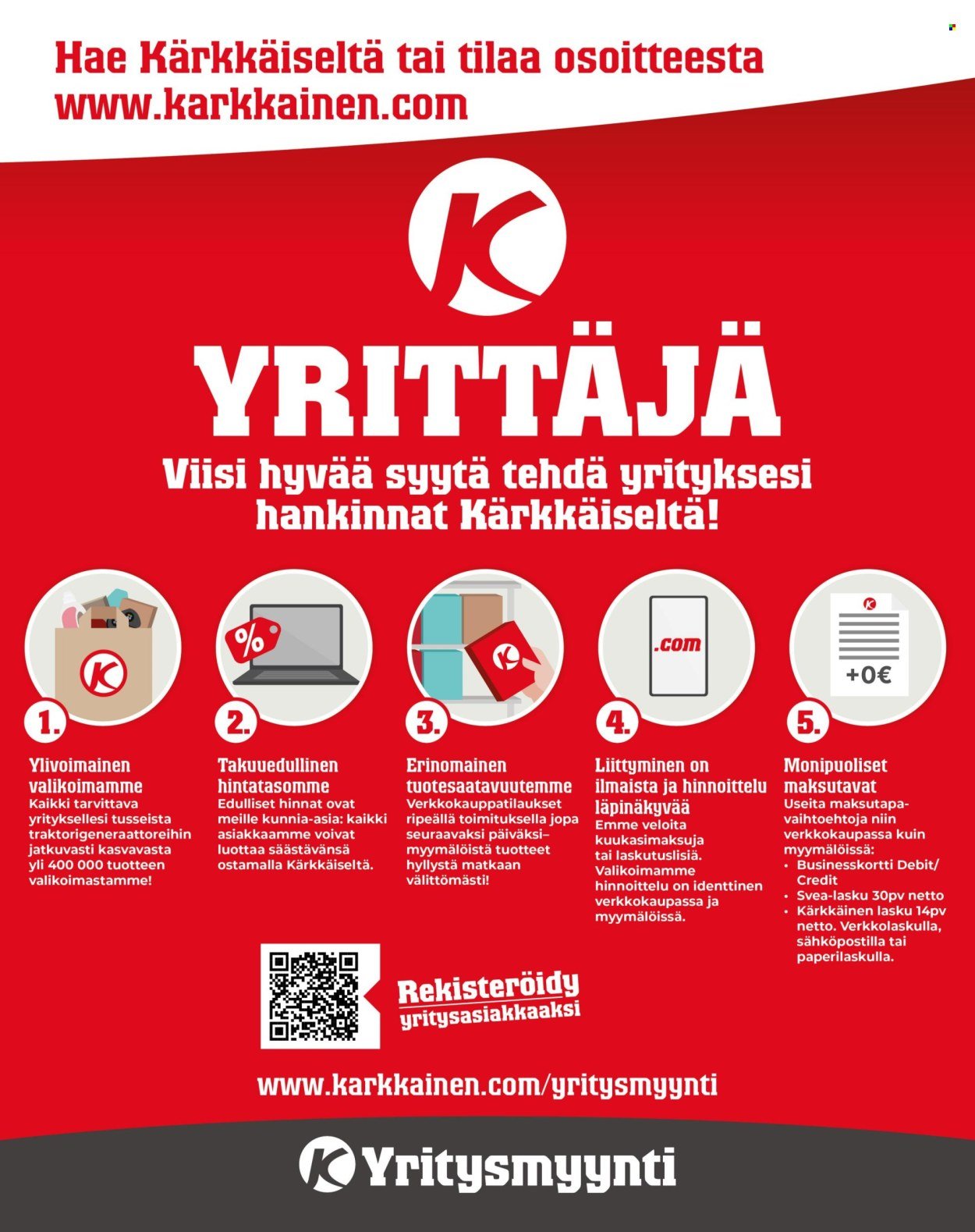 KÄRKKÄINEN tarjoukset - Viimeisin julkaisu # 17 Huhtikuu 2026