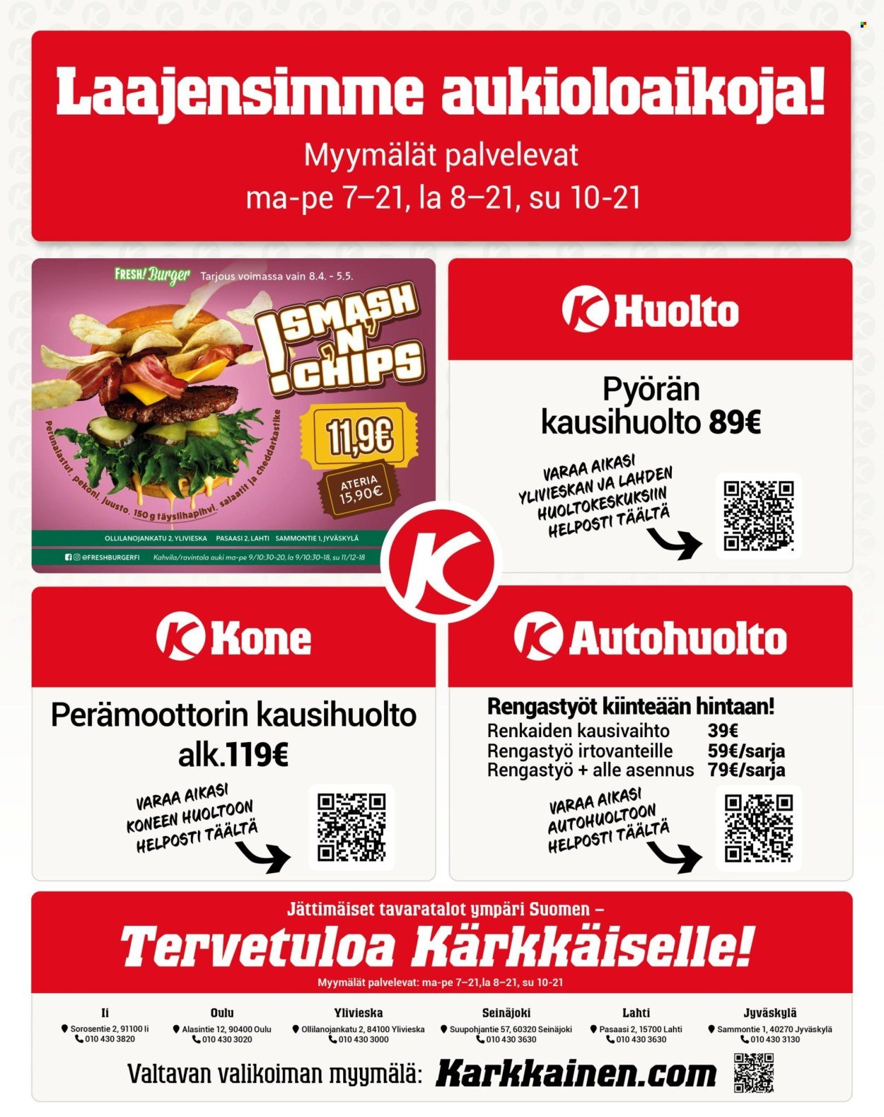 KÄRKKÄINEN tarjoukset - Viimeisin julkaisu # 17 Huhtikuu 2026