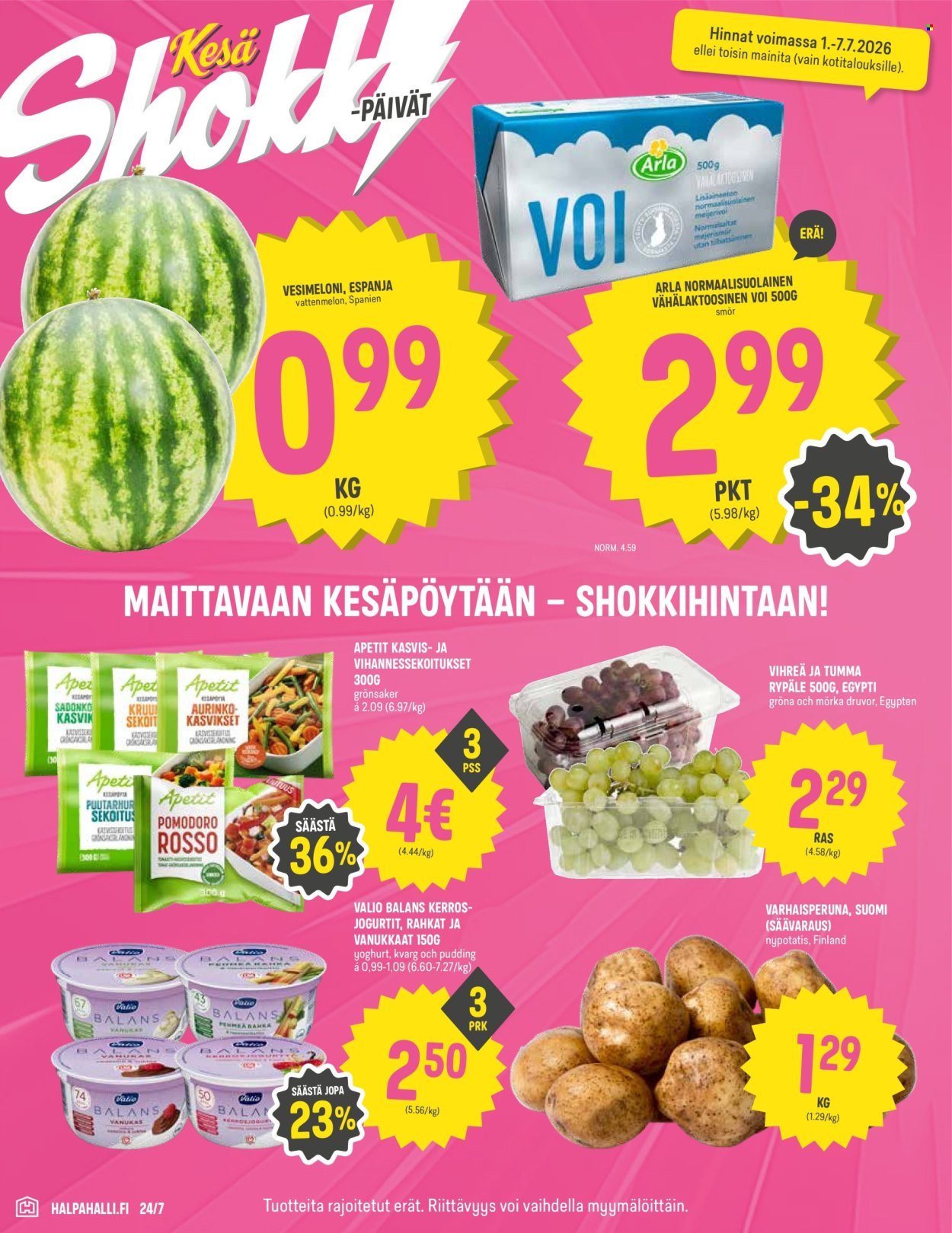 HALPAHALLI tarjoukset - Uusin tarjouslehtemme