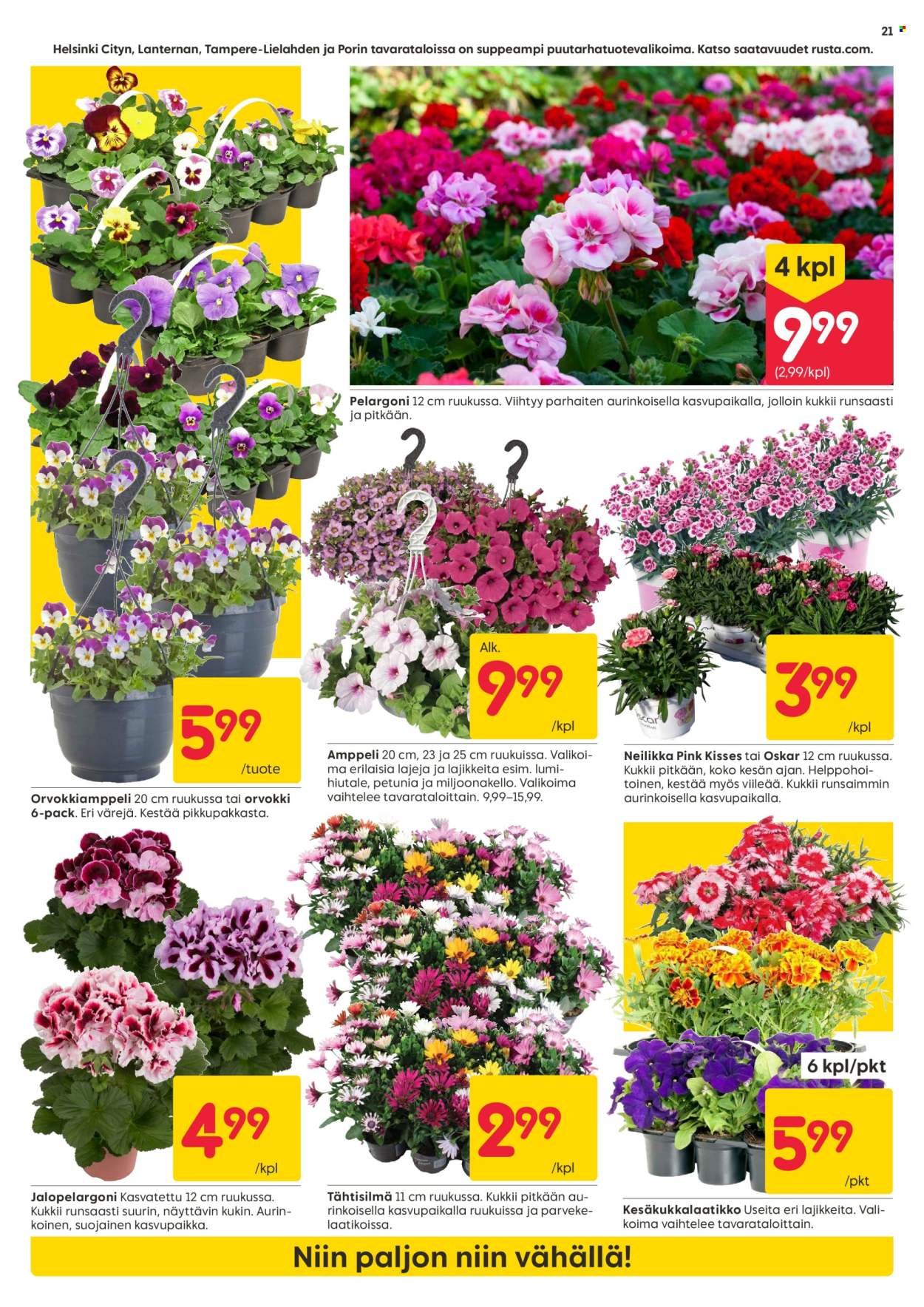 RUSTA tarjoukset - Alkaen MA 27.4.2026