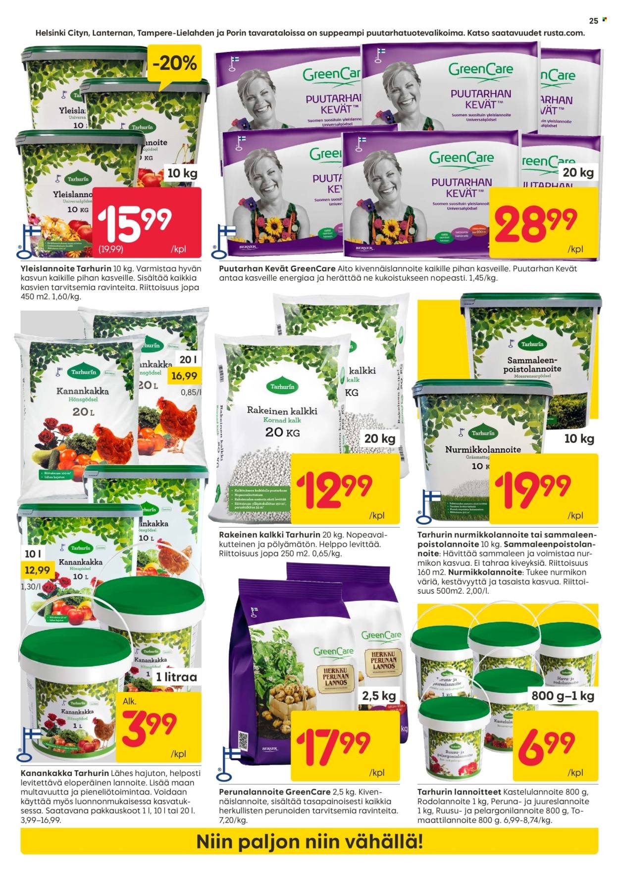 RUSTA tarjoukset - Alkaen MA 27.4.2026