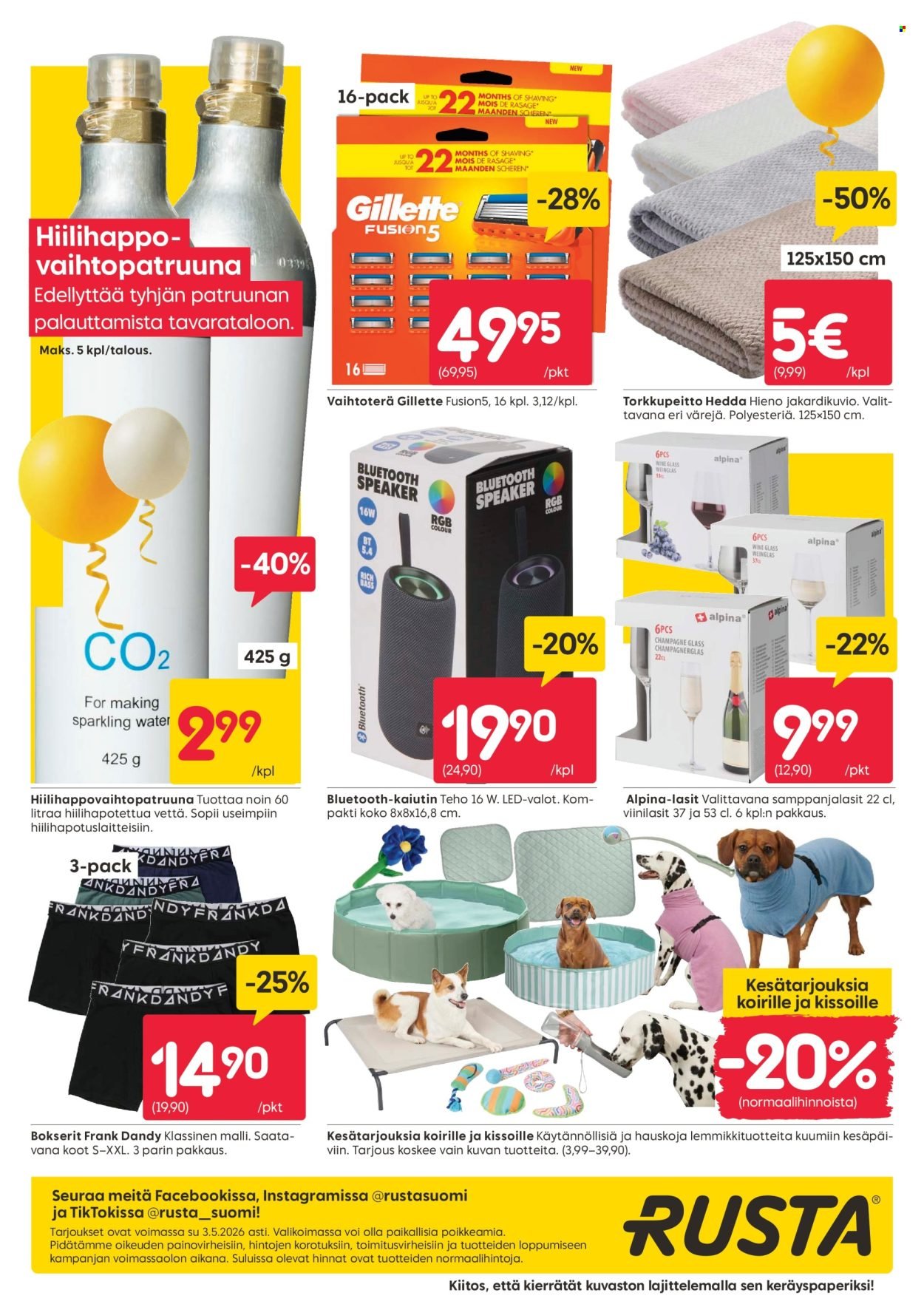 RUSTA tarjoukset - Alkaen MA 27.4.2026