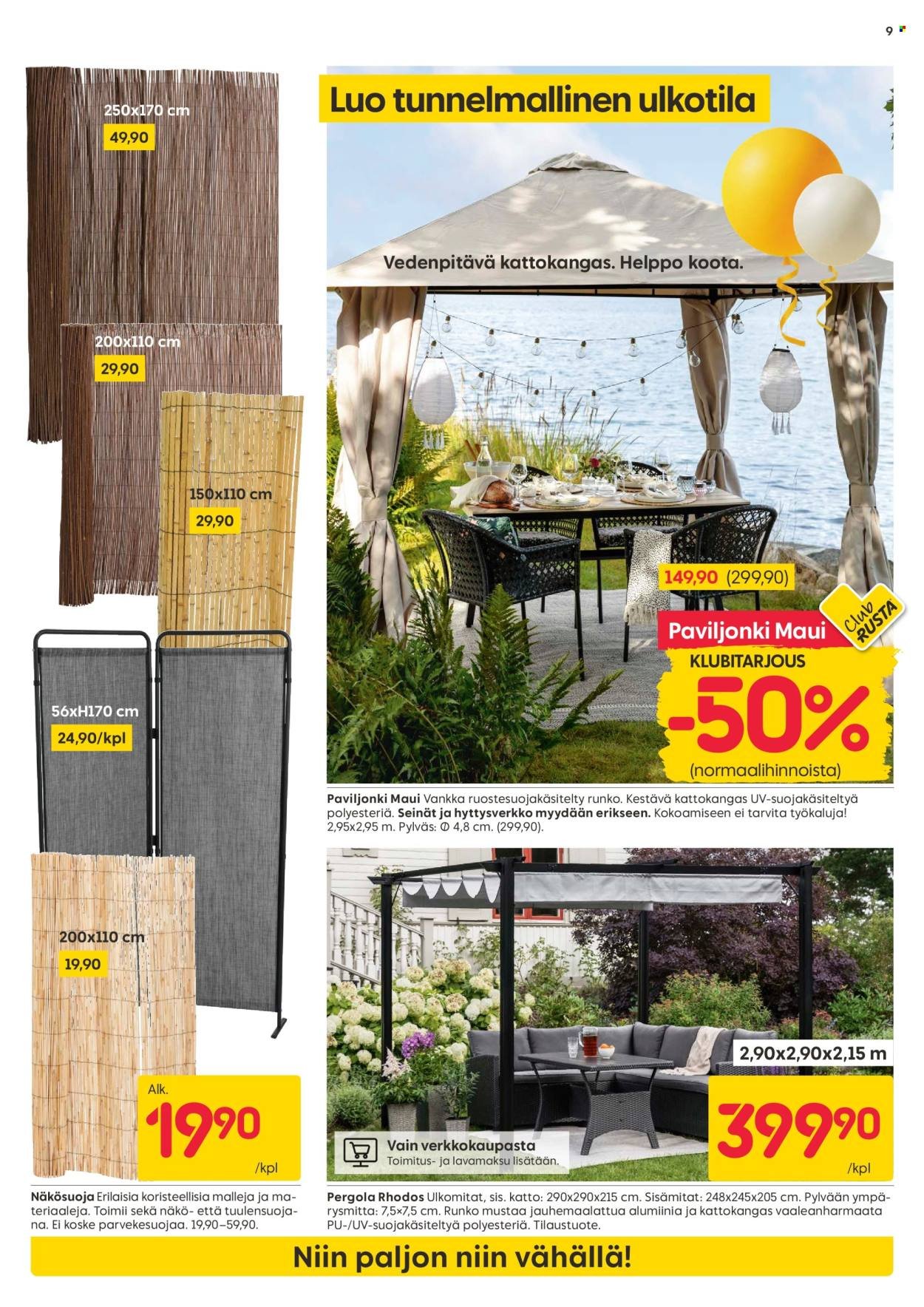 RUSTA tarjoukset - Alkaen MA 27.4.2026