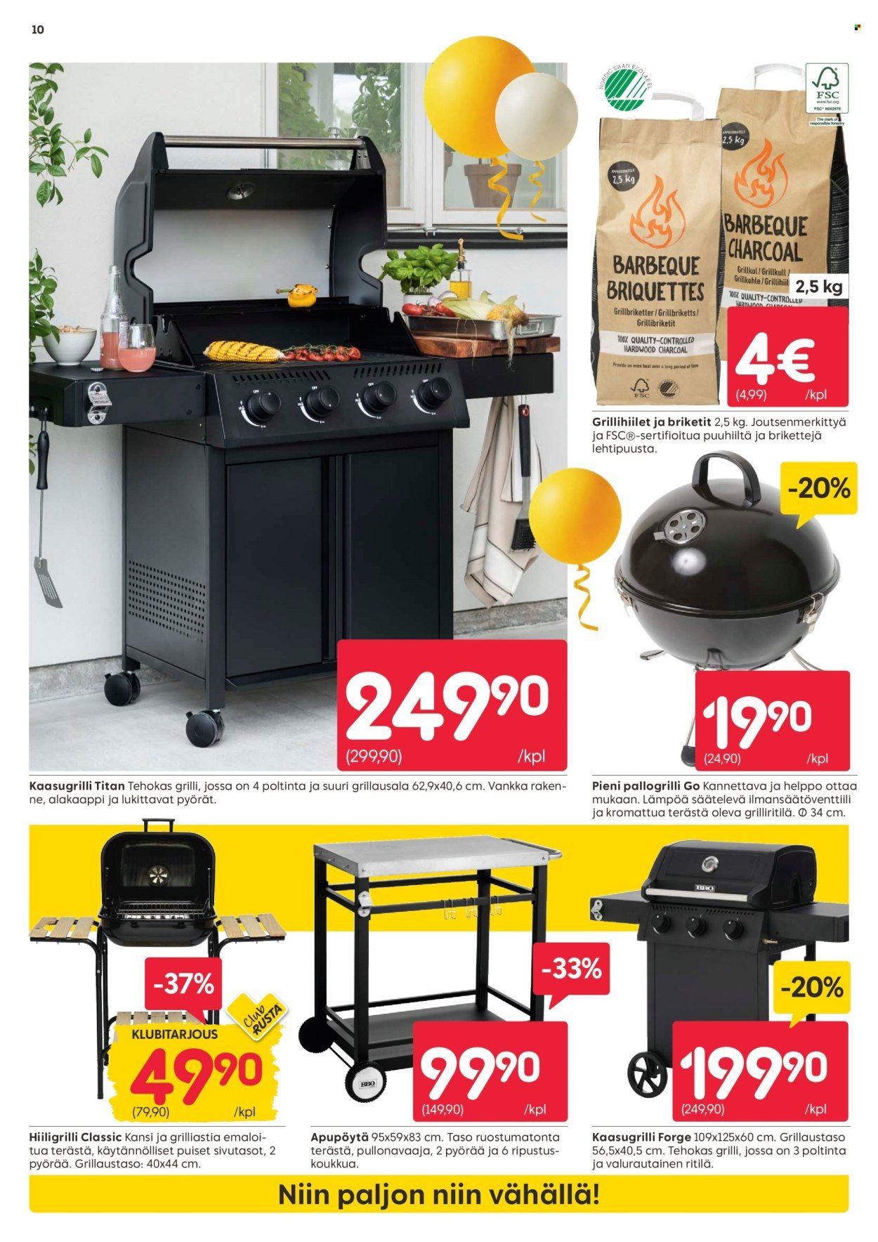 RUSTA tarjoukset - Alkaen MA 27.4.2026