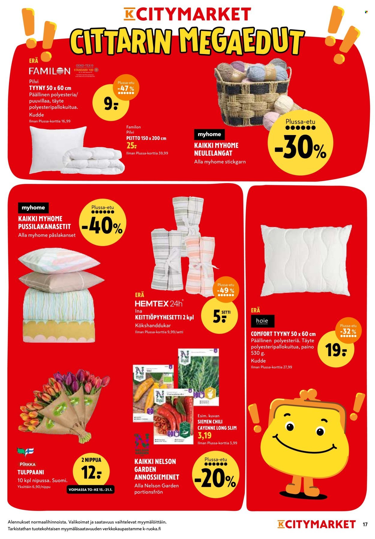 K-CITYMARKET tarjoukset - Alkaen MA 12.1.2026