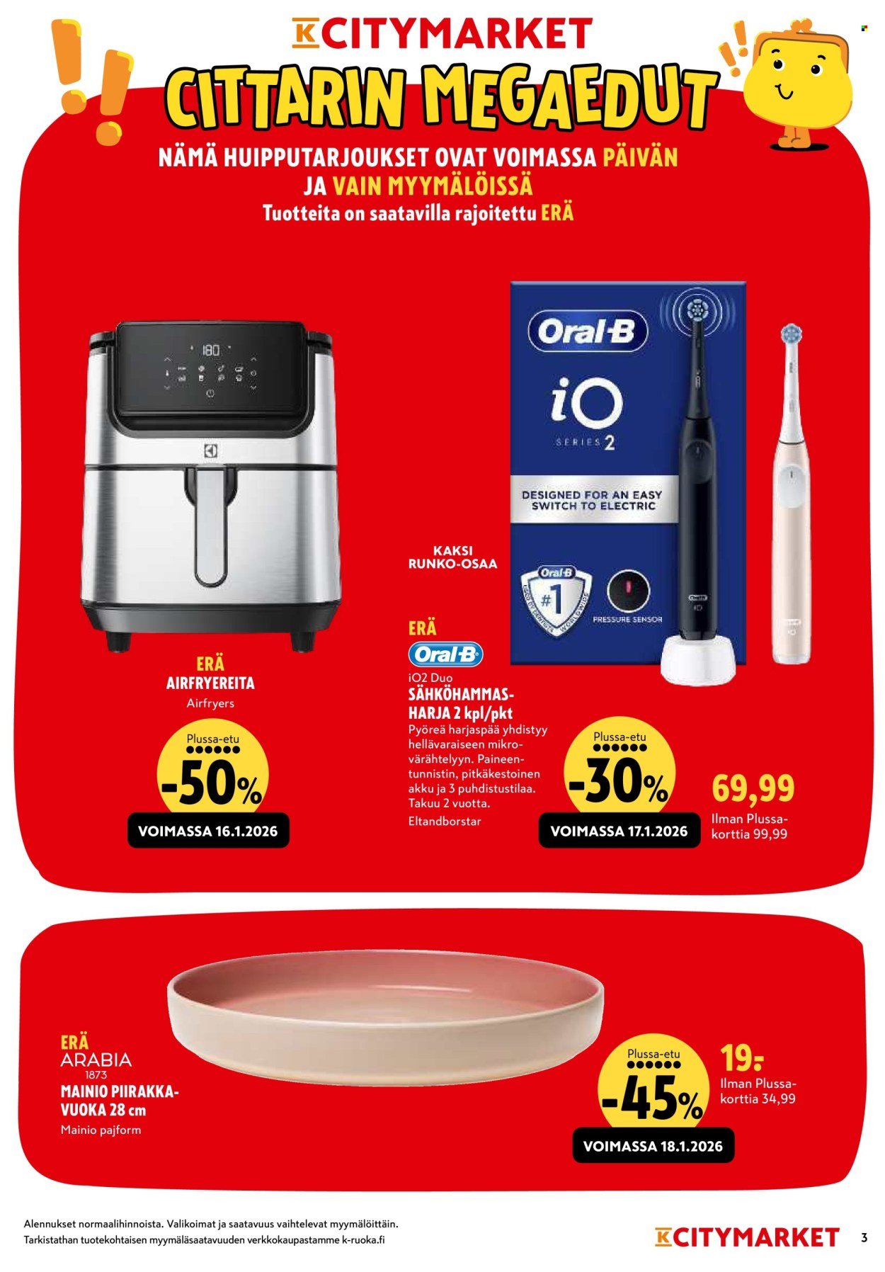 K-CITYMARKET tarjoukset - Alkaen MA 12.1.2026