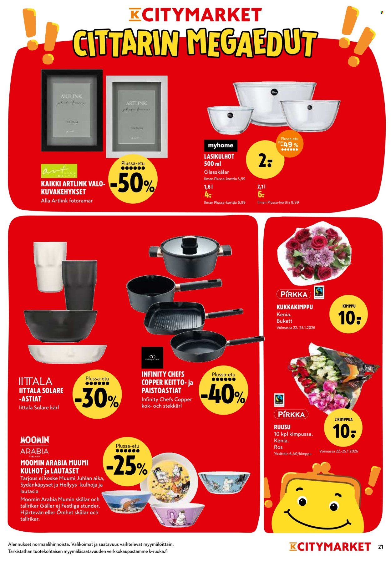 K-CITYMARKET tarjoukset - Alkaen MA 12.1.2026