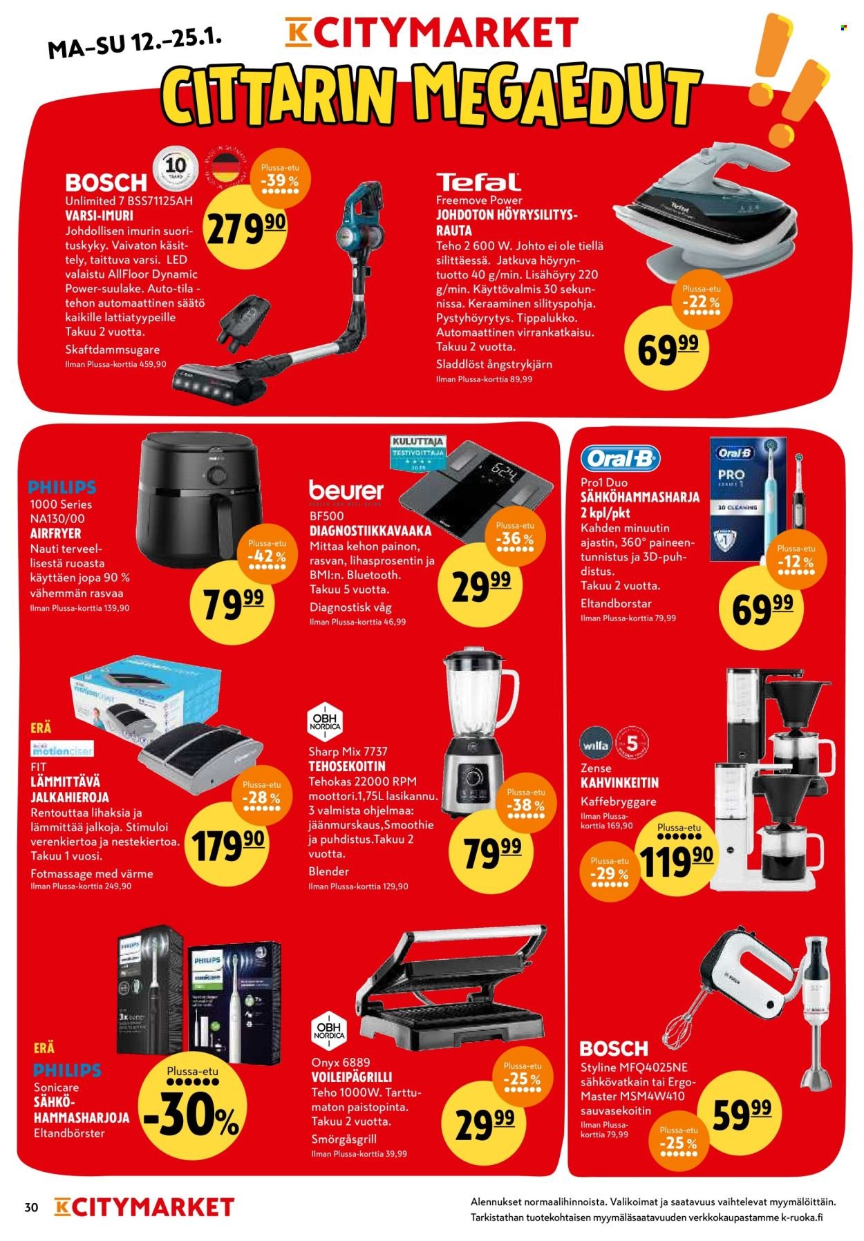 K-CITYMARKET tarjoukset - Alkaen MA 12.1.2026