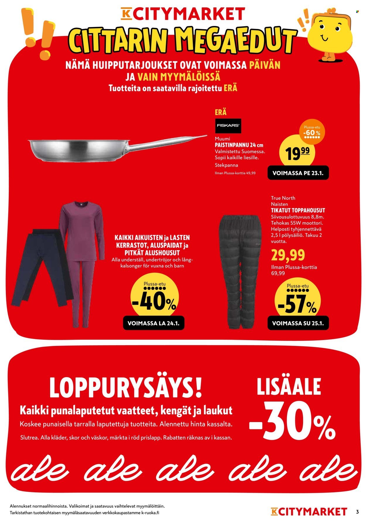 K-CITYMARKET tarjoukset - Alkaen MA 12.1.2026