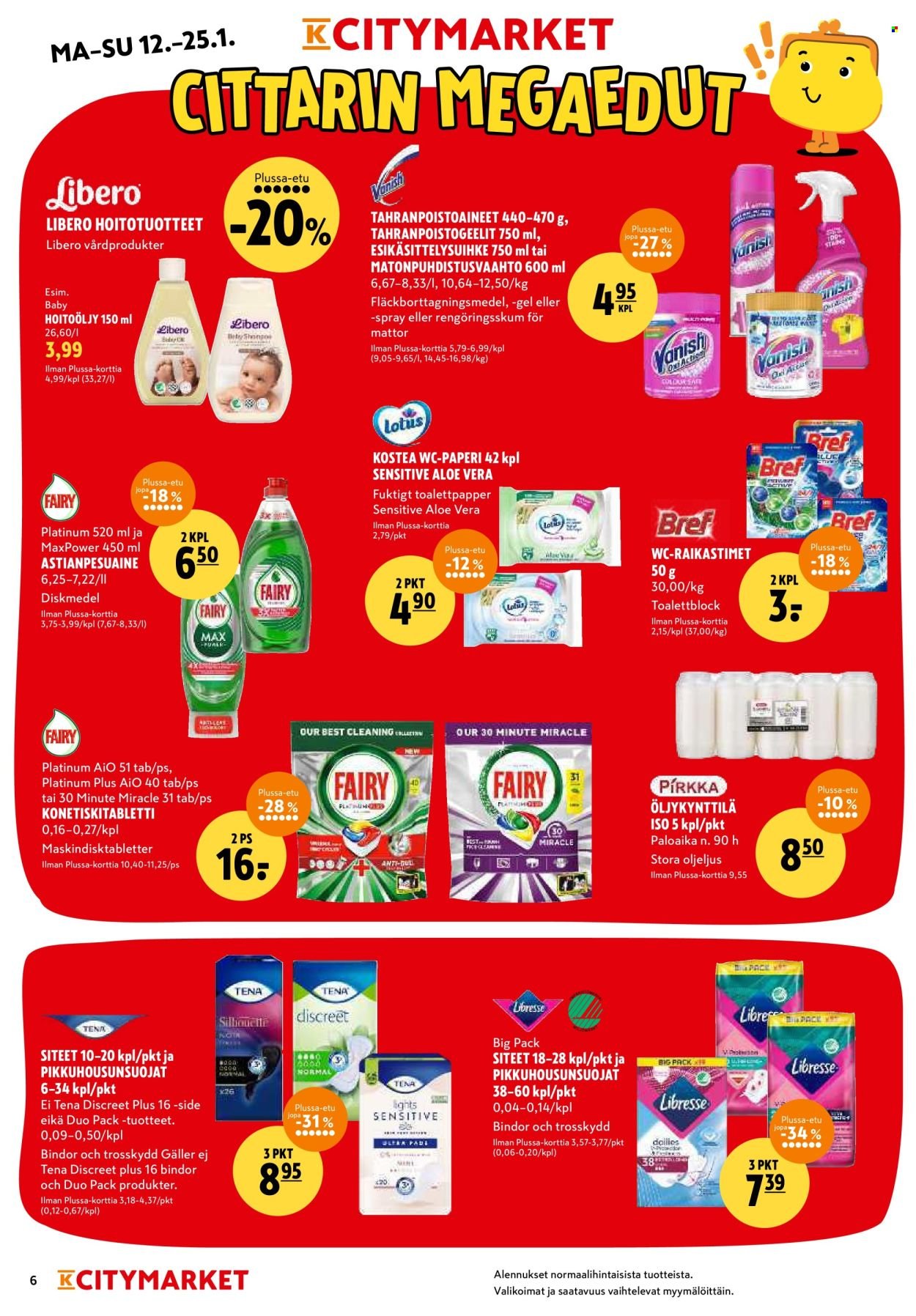 K-CITYMARKET tarjoukset - Alkaen MA 12.1.2026