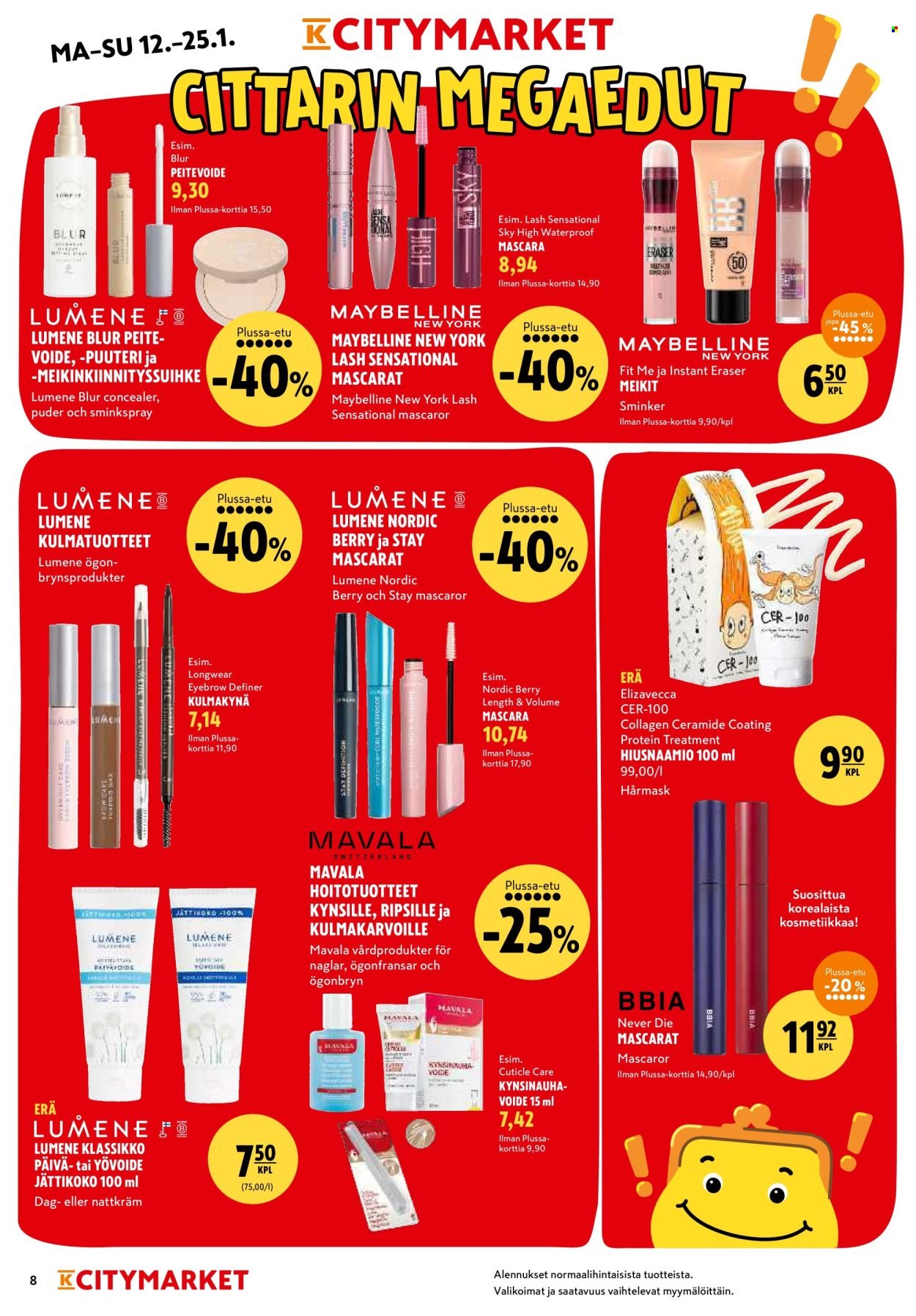 K-CITYMARKET tarjoukset - Alkaen MA 12.1.2026