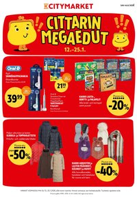 K-CITYMARKET tarjoukset - Alkaen MA 12.1.2026