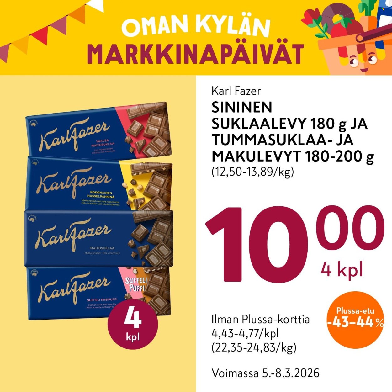 K-MARKET tarjoukset - Alkaen TO 5.3.2026