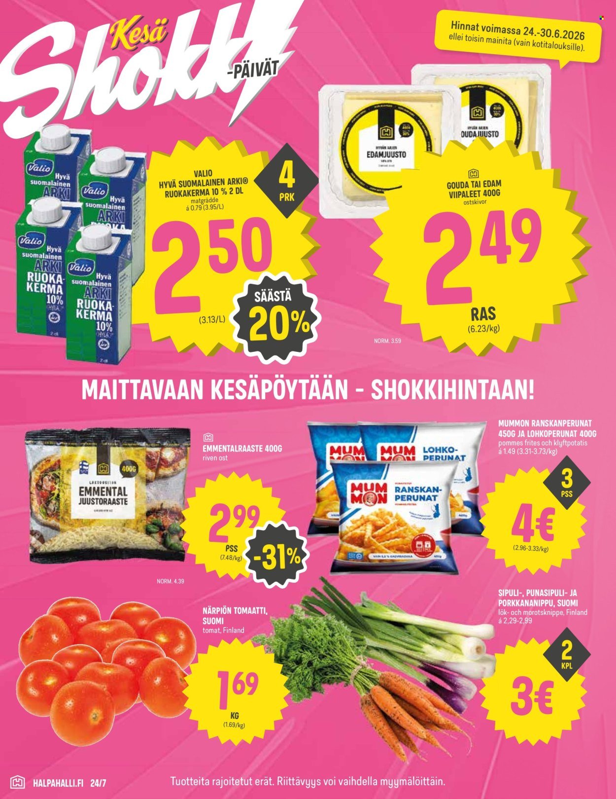 HALPAHALLI tarjoukset - Uusin tarjouslehtemme