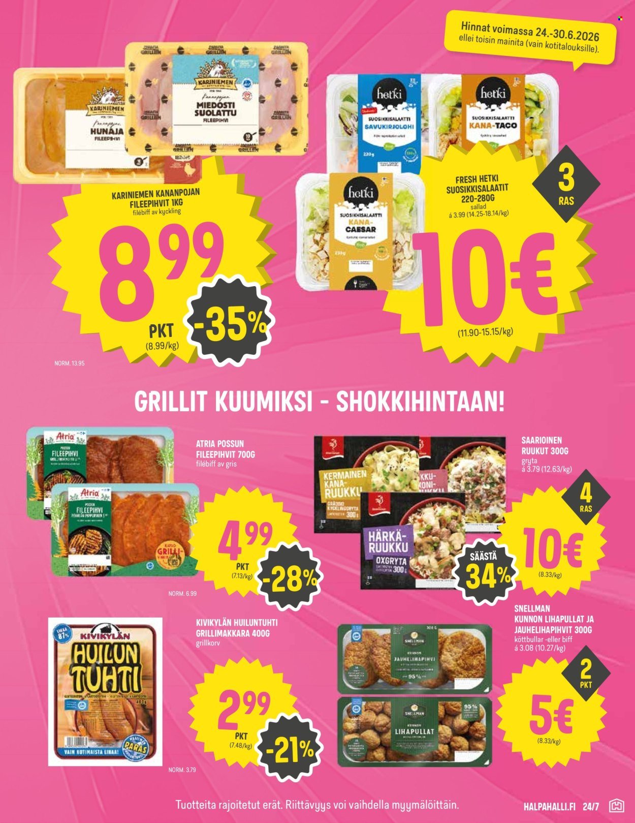 HALPAHALLI tarjoukset - Uusin tarjouslehtemme