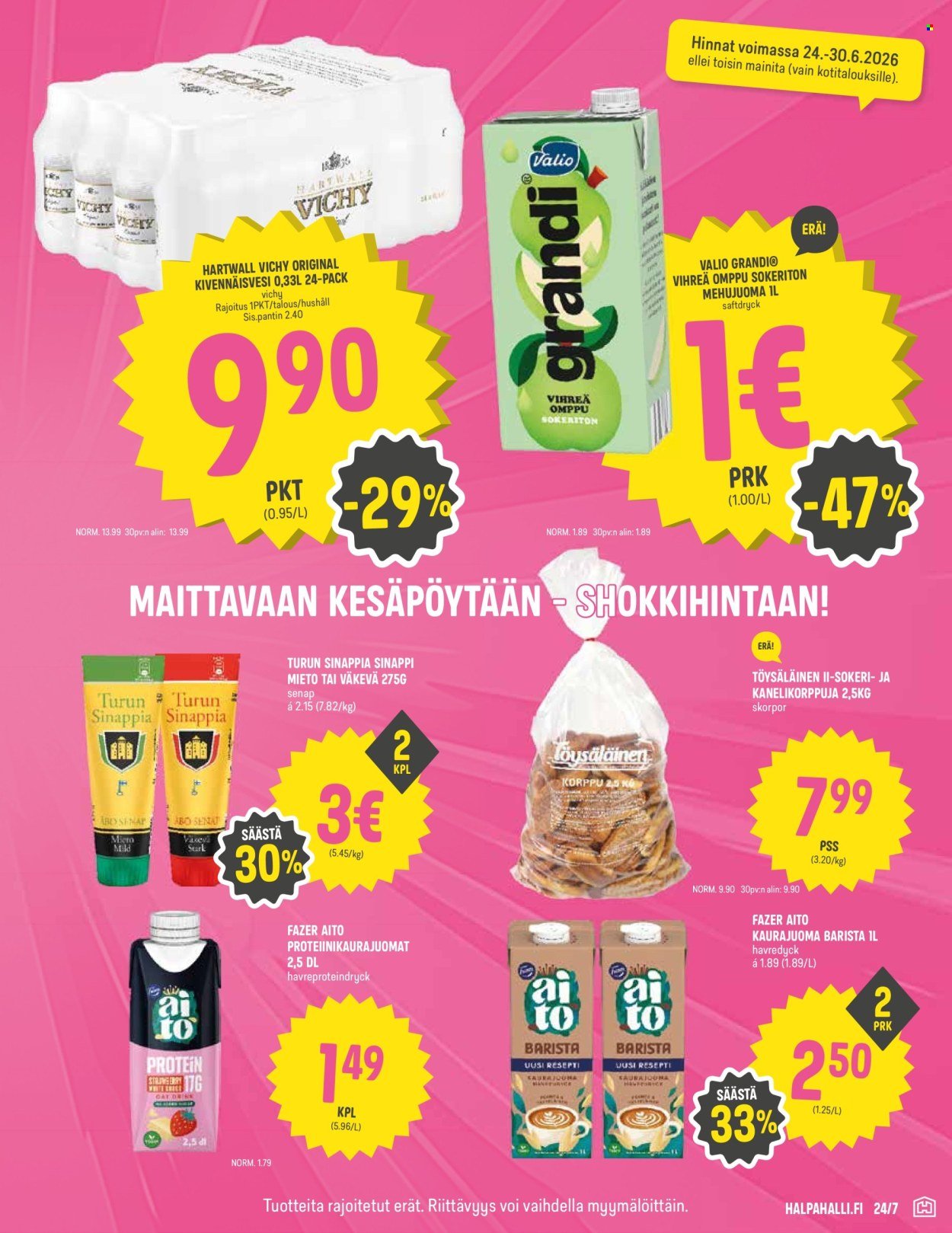 HALPAHALLI tarjoukset - Uusin tarjouslehtemme